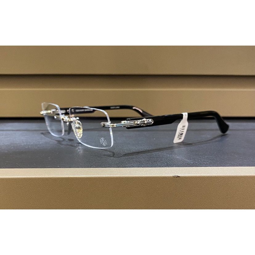image of Chrome Hearts Deep I Black Frames, Men's