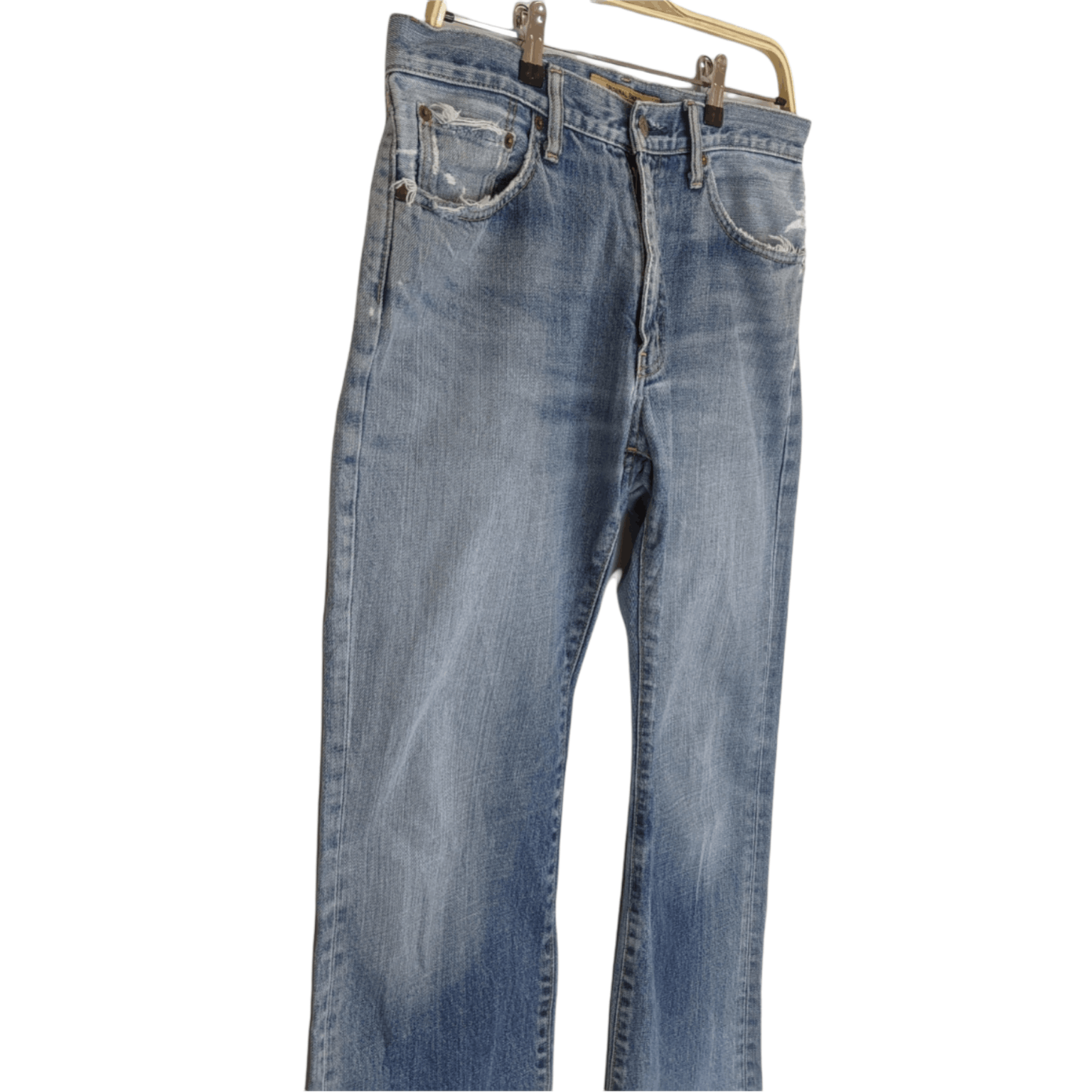 Uniqlo 2000'S UNIQLO Jeans Pant Regular Fit Bootcut Size US 33 - 3 Thumbnail