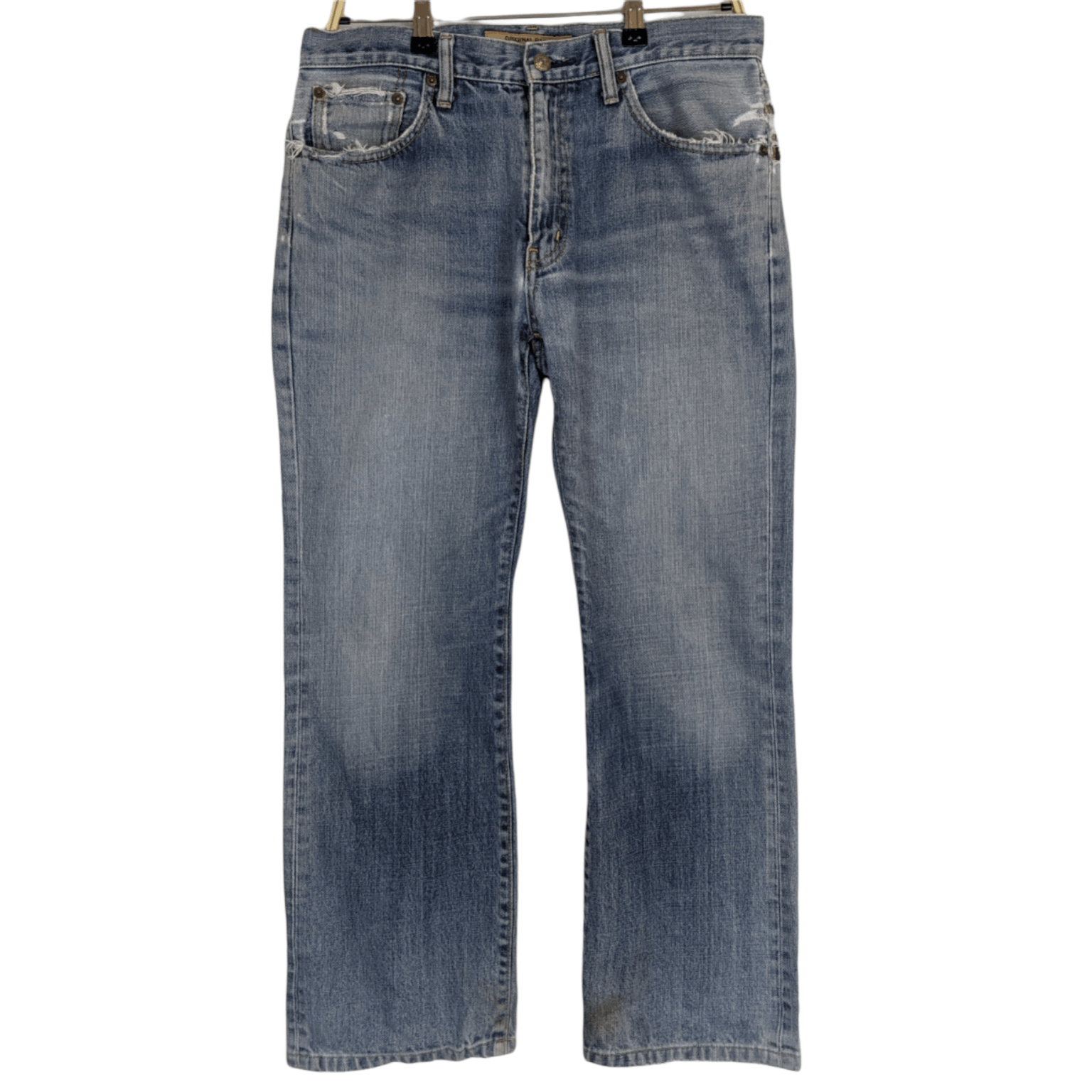 Uniqlo 2000'S UNIQLO Jeans Pant Regular Fit Bootcut Size US 33 - 2 Thumbnail