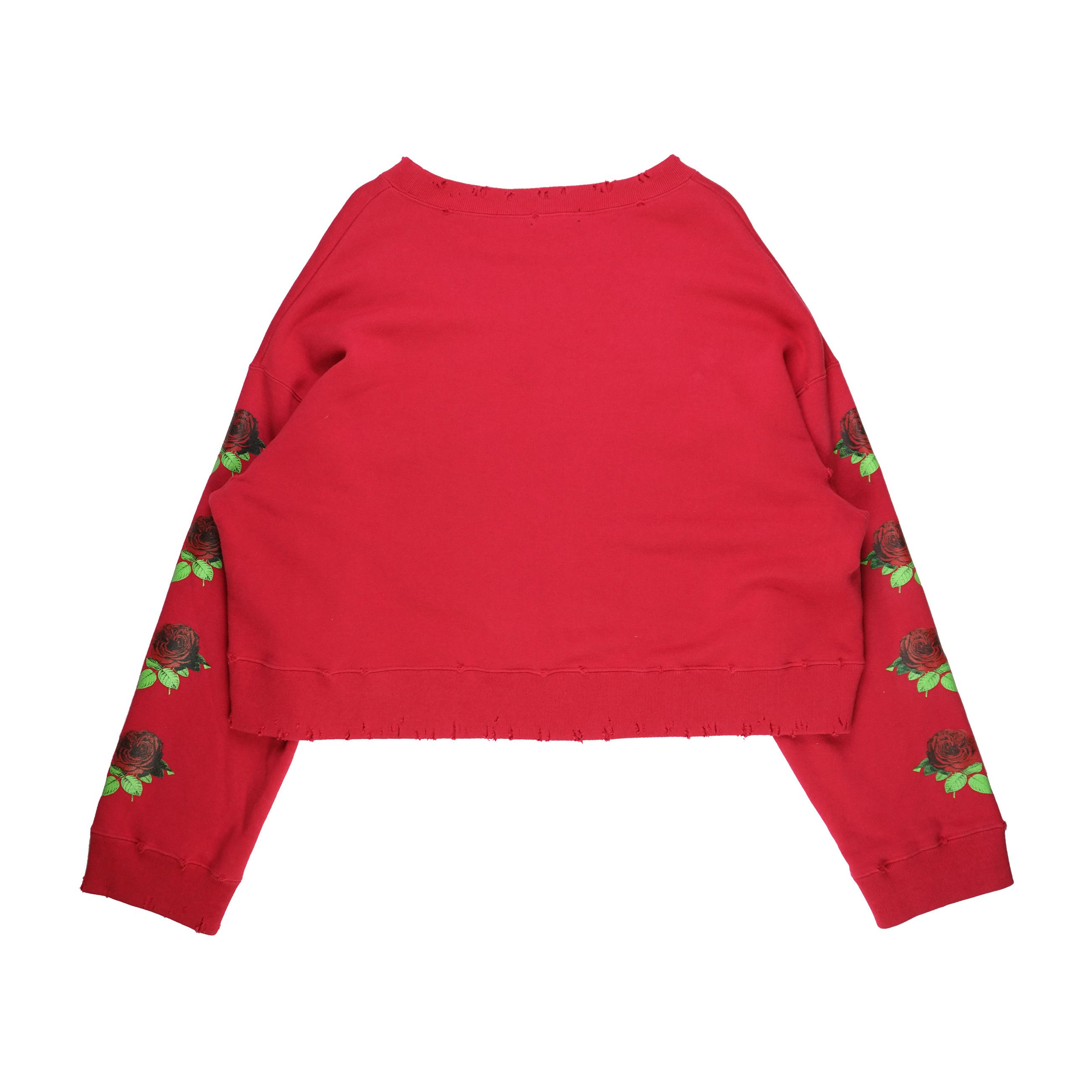 Undercover AW17 "Utopie" Insect Cropped Sweatshirt Size US M / EU 48-50 / 2 - 2 Thumbnail