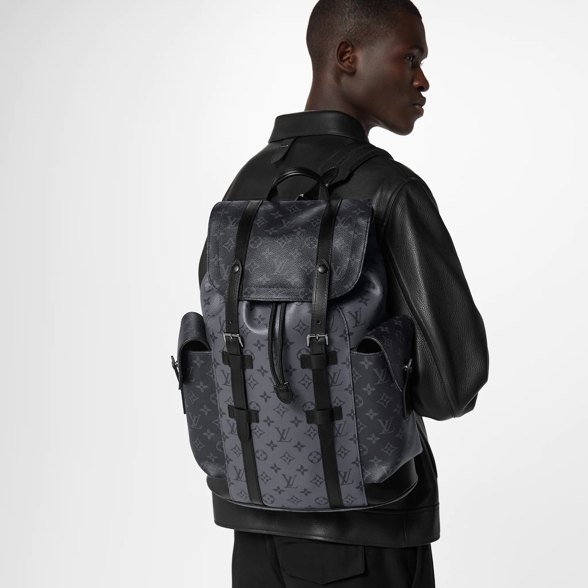 Louis Vuitton x Nigo Backpack Multipocket Monogram Black