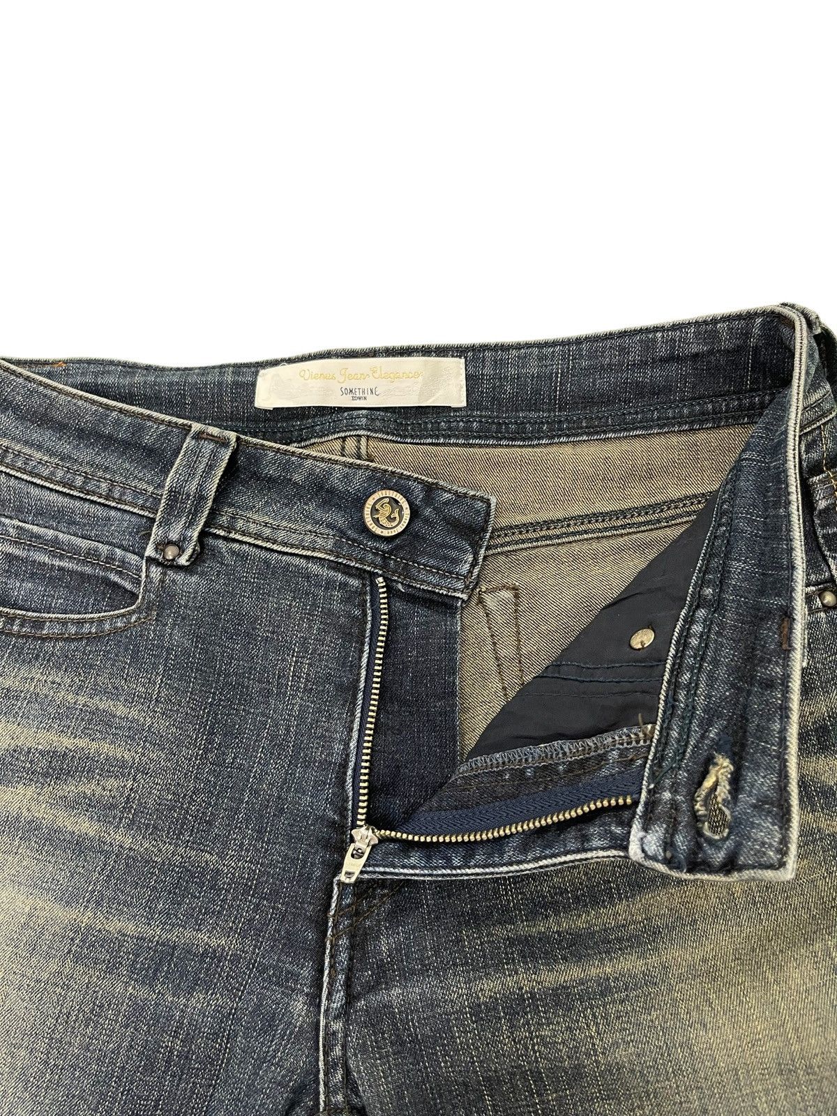 Edwin Flare Jeans Vienus Edwin Japan Skinny Stretch Boot Cut 2🟦7 Size US 29 - 9 Thumbnail