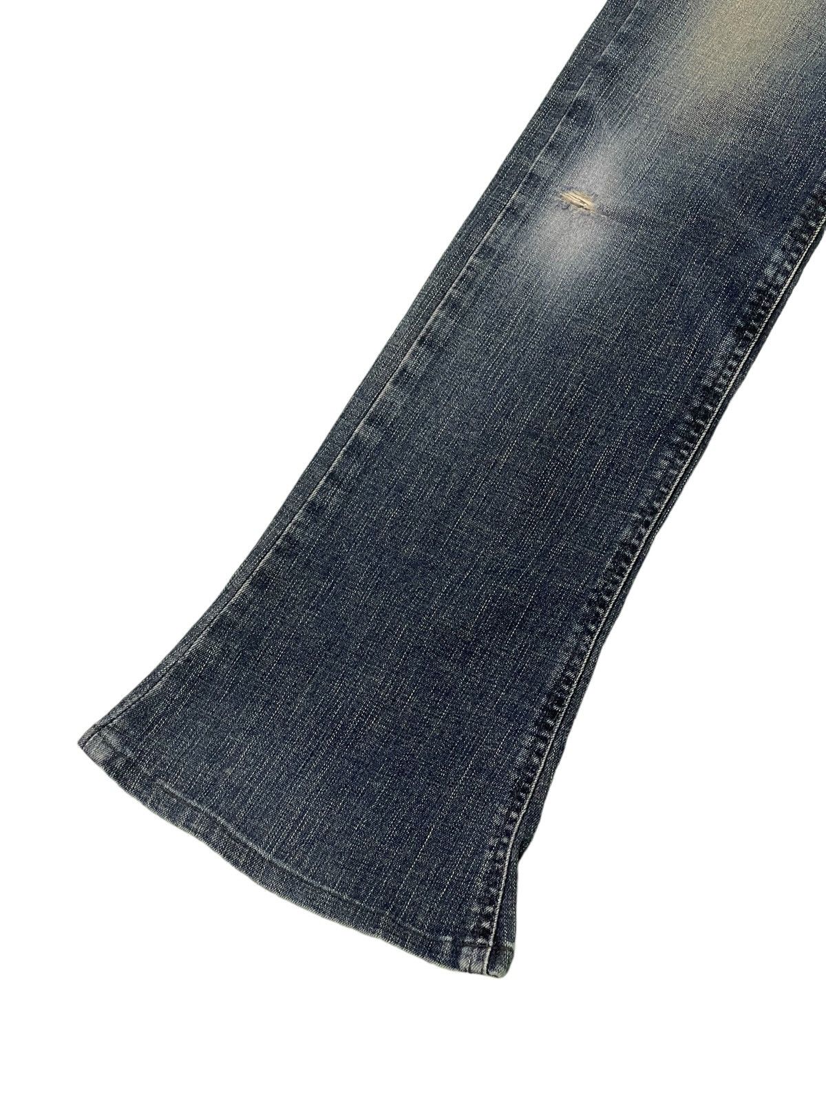 Edwin Flare Jeans Vienus Edwin Japan Skinny Stretch Boot Cut 2🟦7 Size US 29 - 5 Thumbnail