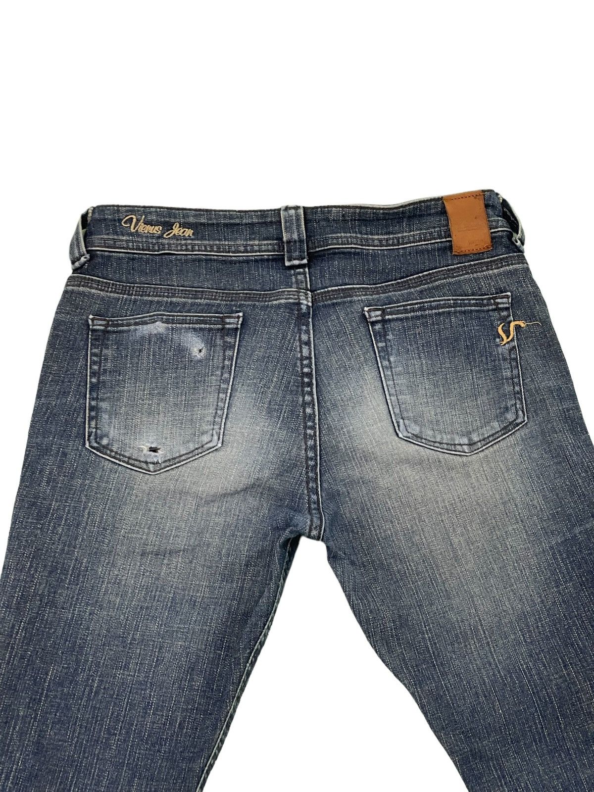 Edwin Flare Jeans Vienus Edwin Japan Skinny Stretch Boot Cut 2🟦7 Size US 29 - 18 Thumbnail