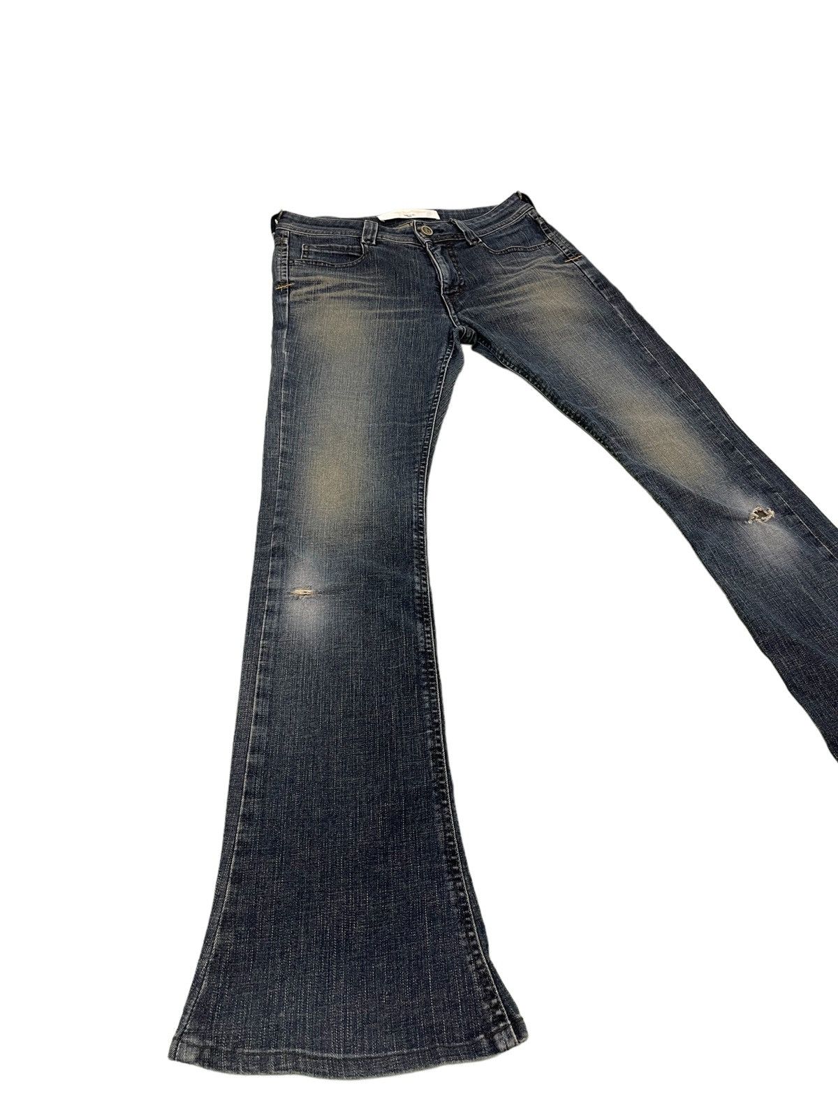 Edwin Flare Jeans Vienus Edwin Japan Skinny Stretch Boot Cut 2🟦7 Size US 29 - 1 Thumbnail