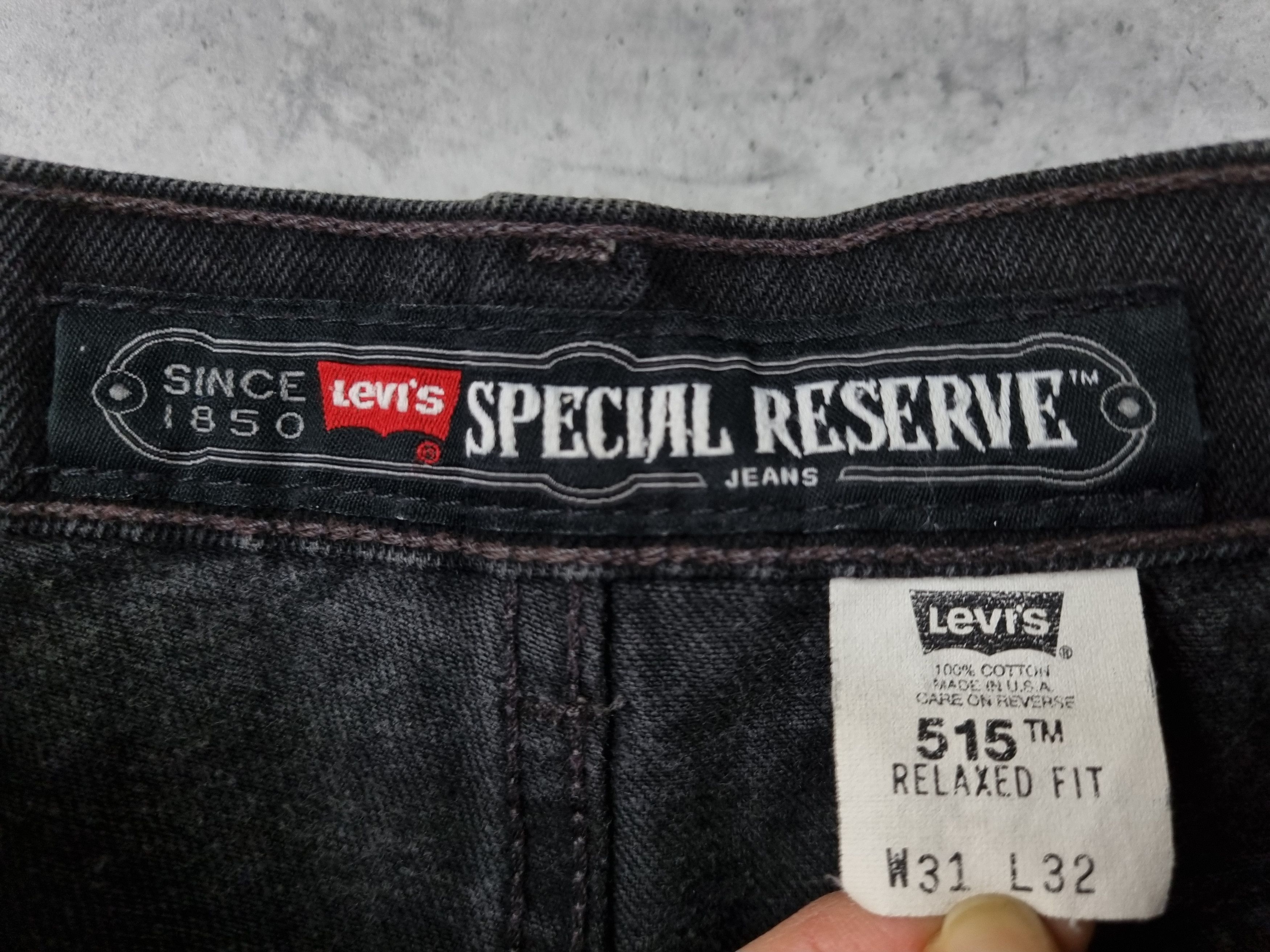 Levi's × Vintage 90s Levi's Rare 515 Special Reserv Jeans seen on Kanye West Size US 31 - 12 Thumbnail