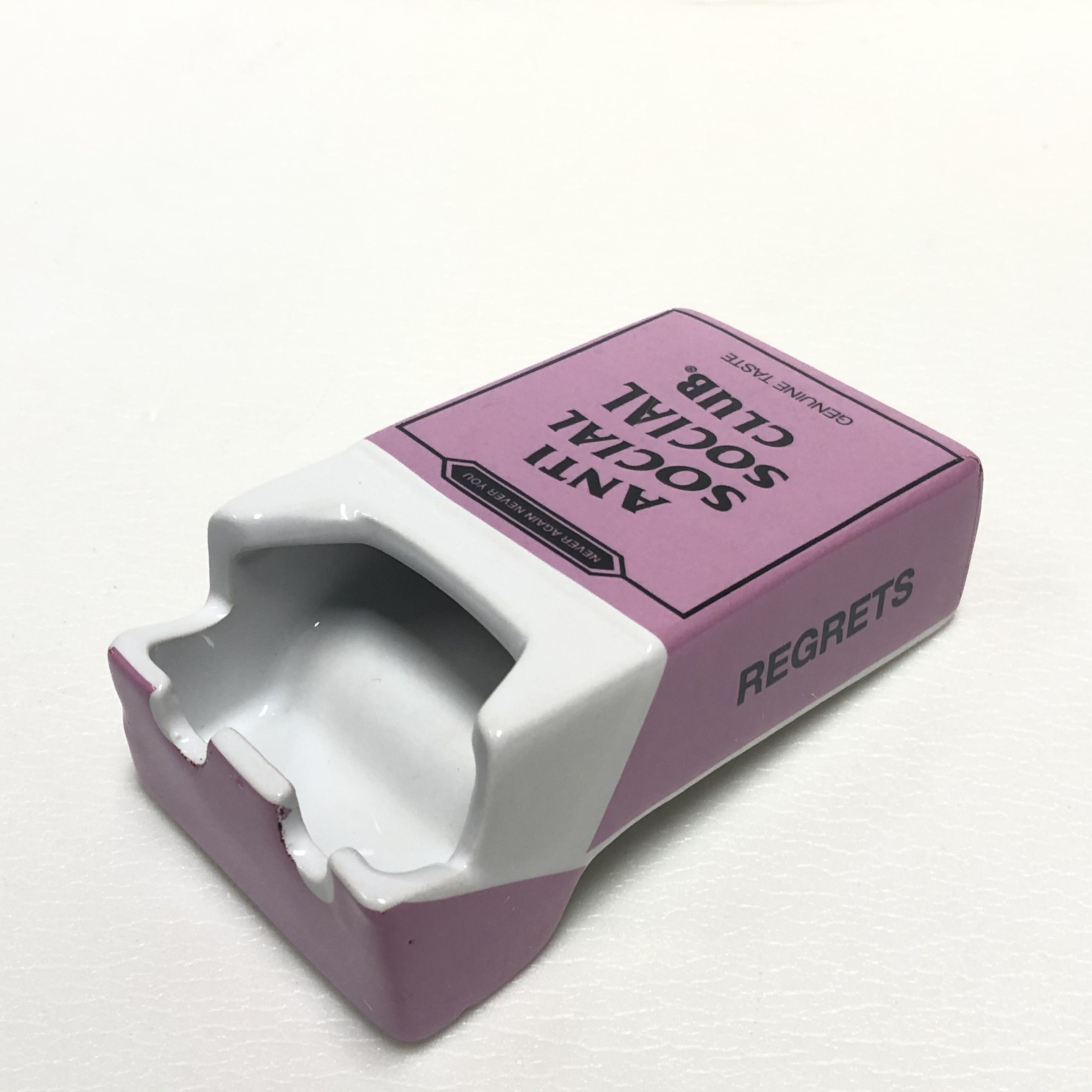 Anti Social Social Club DS Black ASSC Reminisce Pink Ashtray FTP FOG BAPE KITH KAWS Size ONE SIZE - 3 Thumbnail