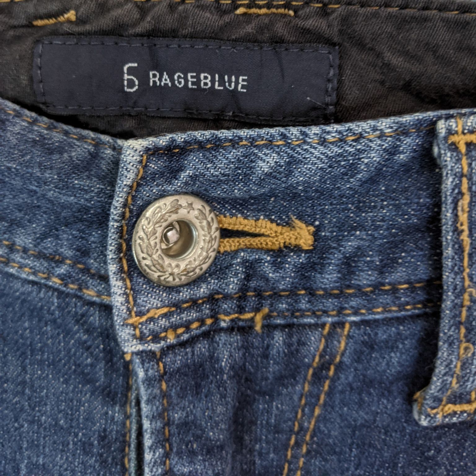 Japanese Brand × RAGEBLUE RAGEBLUE Japan Denim Jeans Pant Size US 30 / EU 46 - 9 Thumbnail