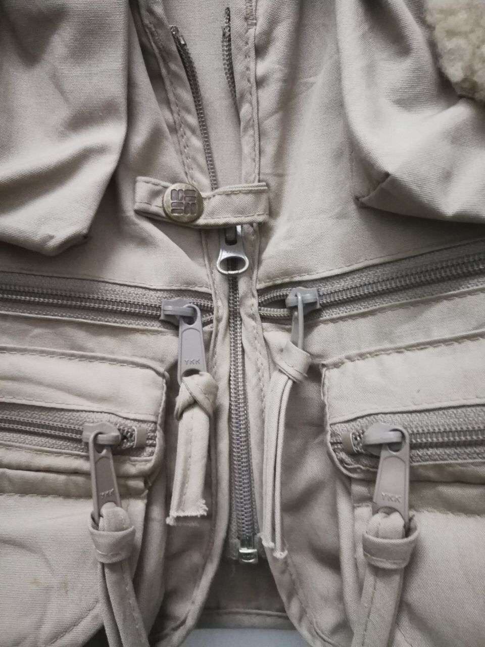 Columbia 🔥Vest Columbia tactical cargo design multi pocket Fishing Size US M / EU 48-50 / 2 - 9 Thumbnail