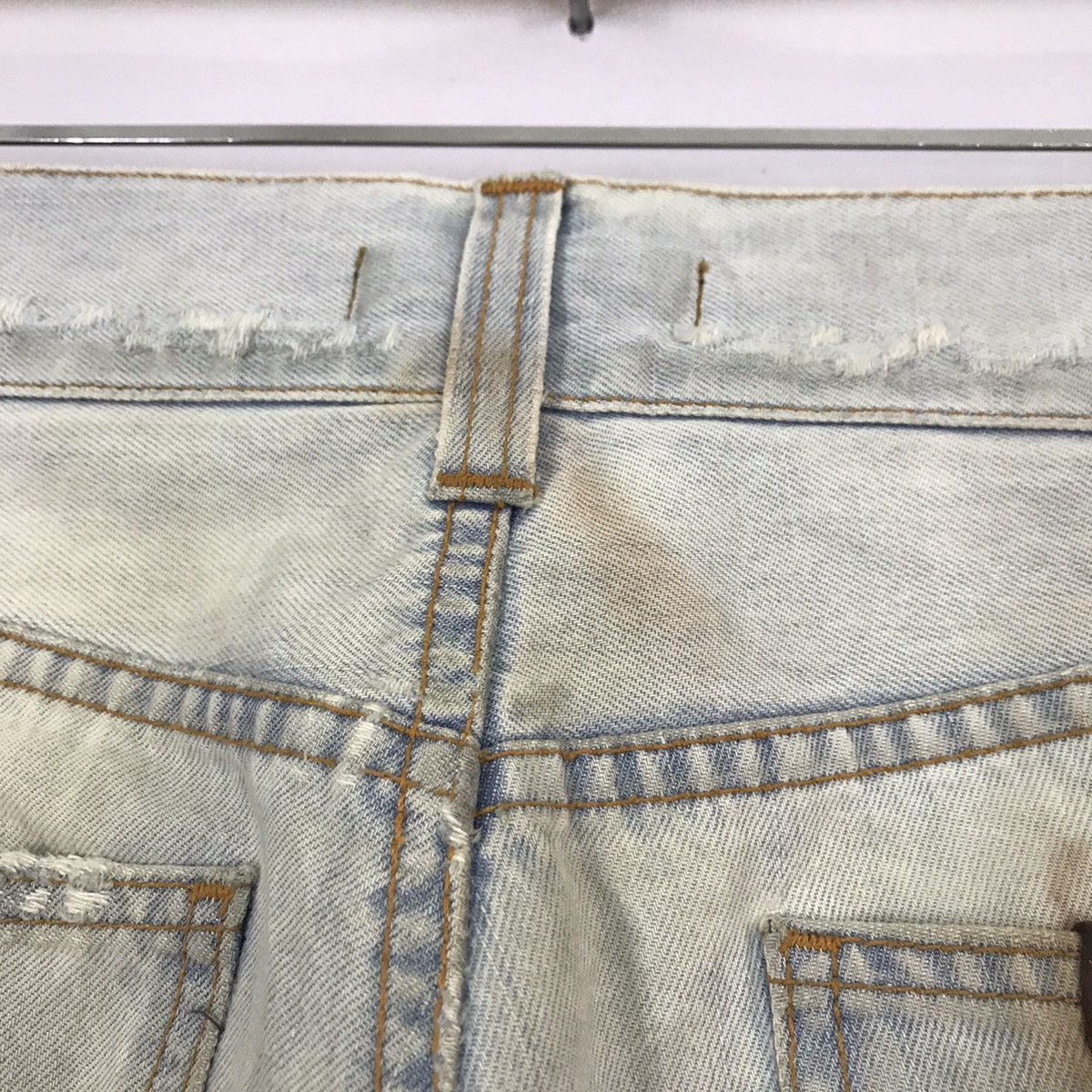 Dolce & Gabbana × Seditionaries D&G Dolce & Gabbana Ripped Distressed light wash pants Size US 32 / EU 48 - 11 Thumbnail