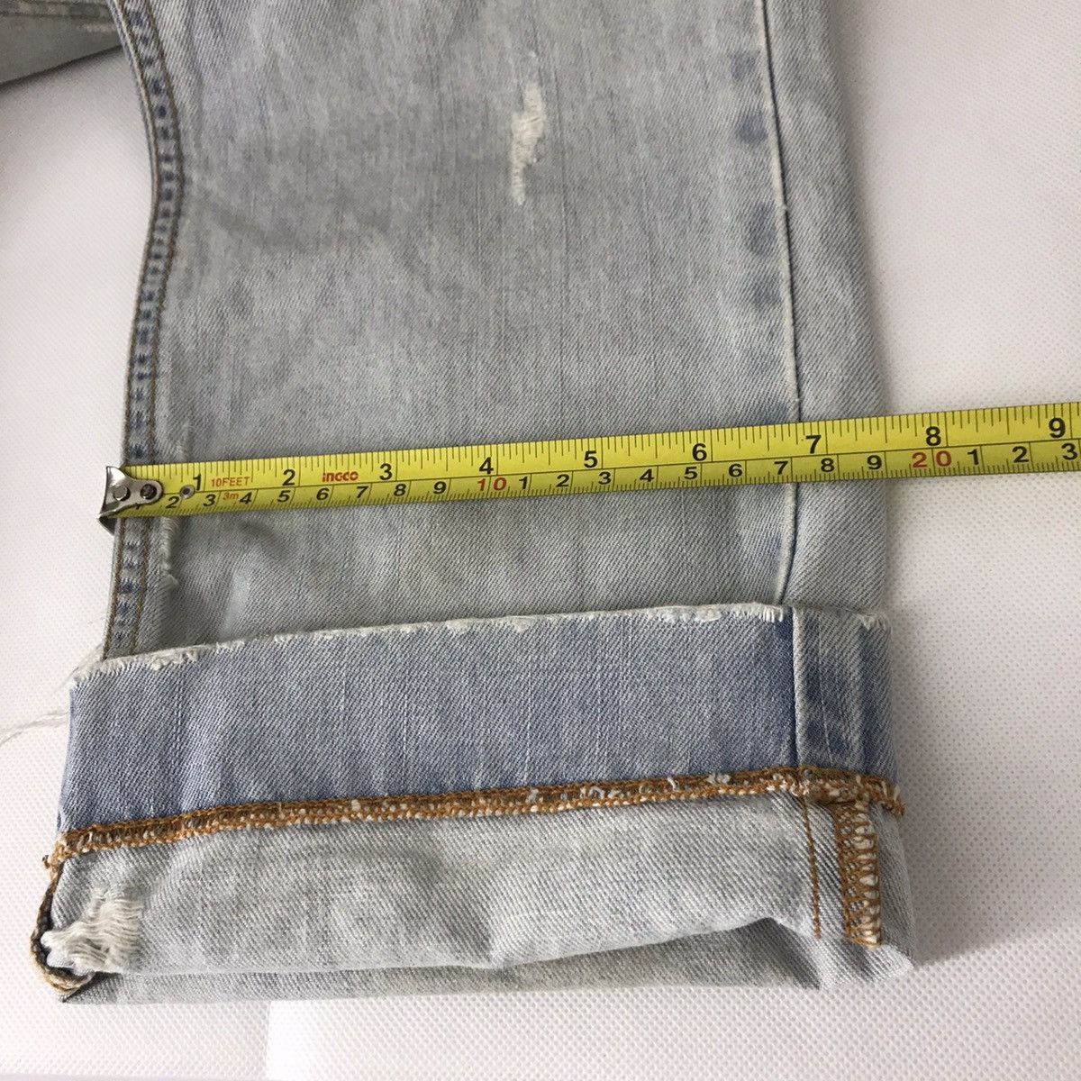 Dolce & Gabbana × Seditionaries D&G Dolce & Gabbana Ripped Distressed light wash pants Size US 32 / EU 48 - 21 Thumbnail