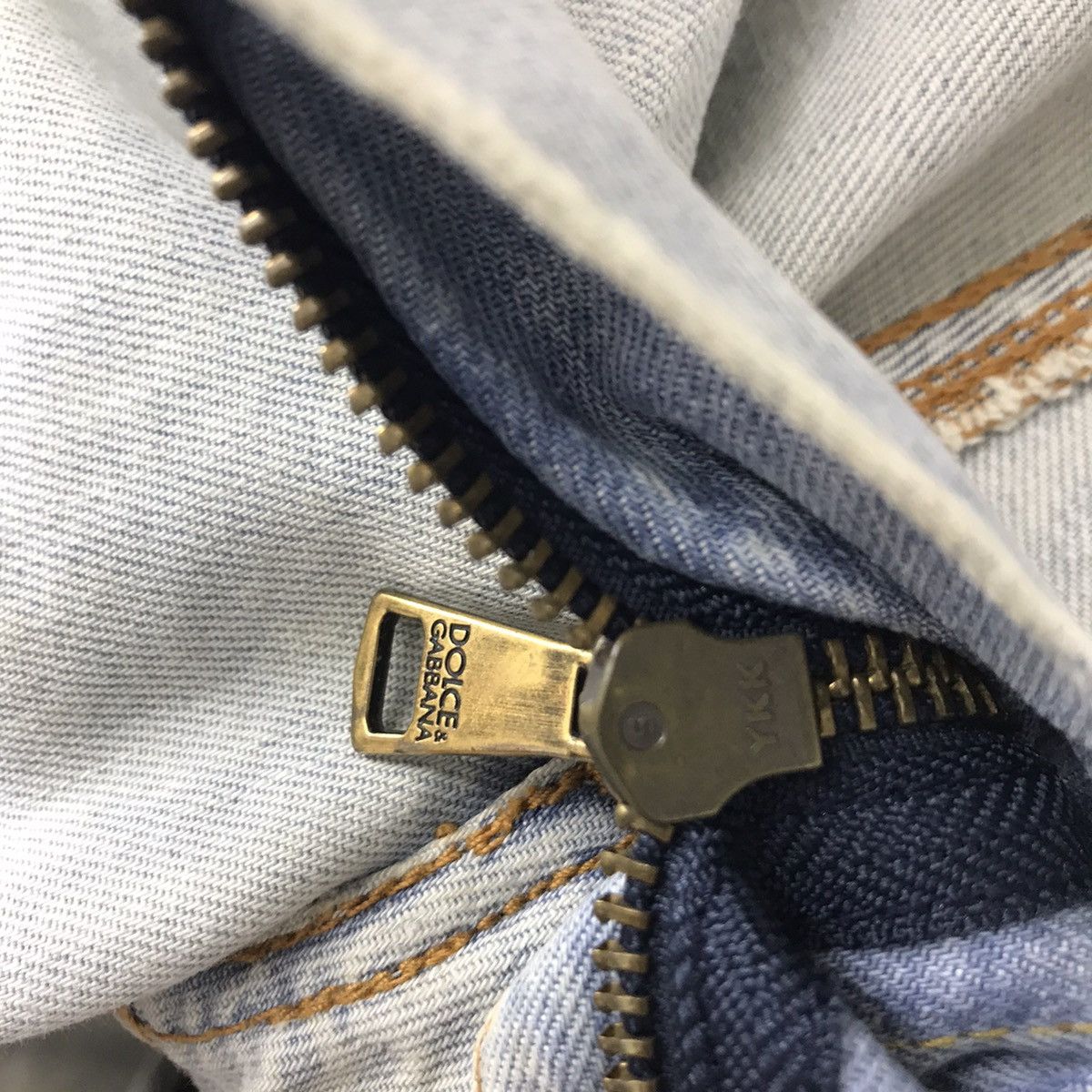 Dolce & Gabbana × Seditionaries D&G Dolce & Gabbana Ripped Distressed light wash pants Size US 32 / EU 48 - 24 Thumbnail