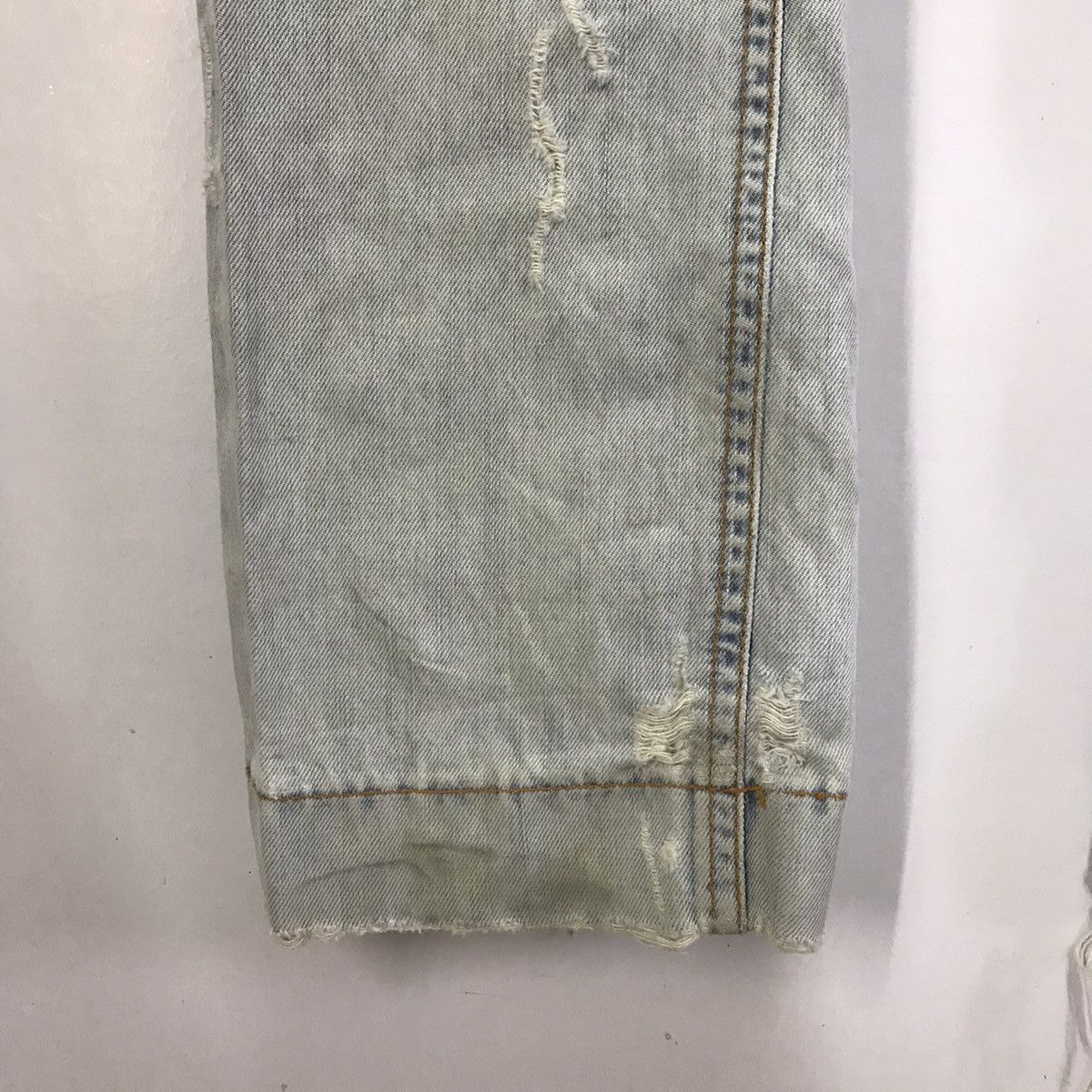 Dolce & Gabbana × Seditionaries D&G Dolce & Gabbana Ripped Distressed light wash pants Size US 32 / EU 48 - 8 Thumbnail