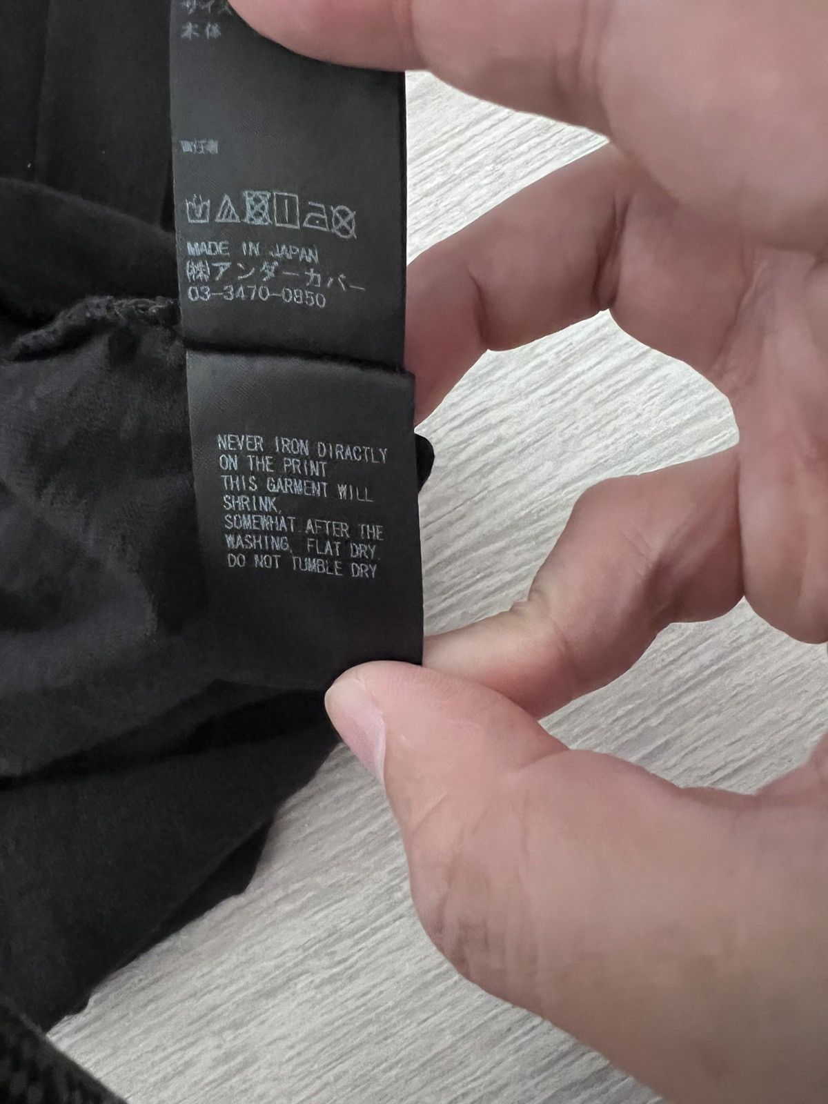 Undercover Undercover iconic big T Size US M / EU 48-50 / 2 - 9 Thumbnail