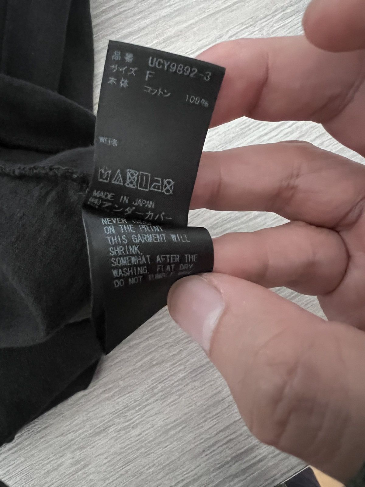 Undercover Undercover iconic big T Size US M / EU 48-50 / 2 - 8 Thumbnail