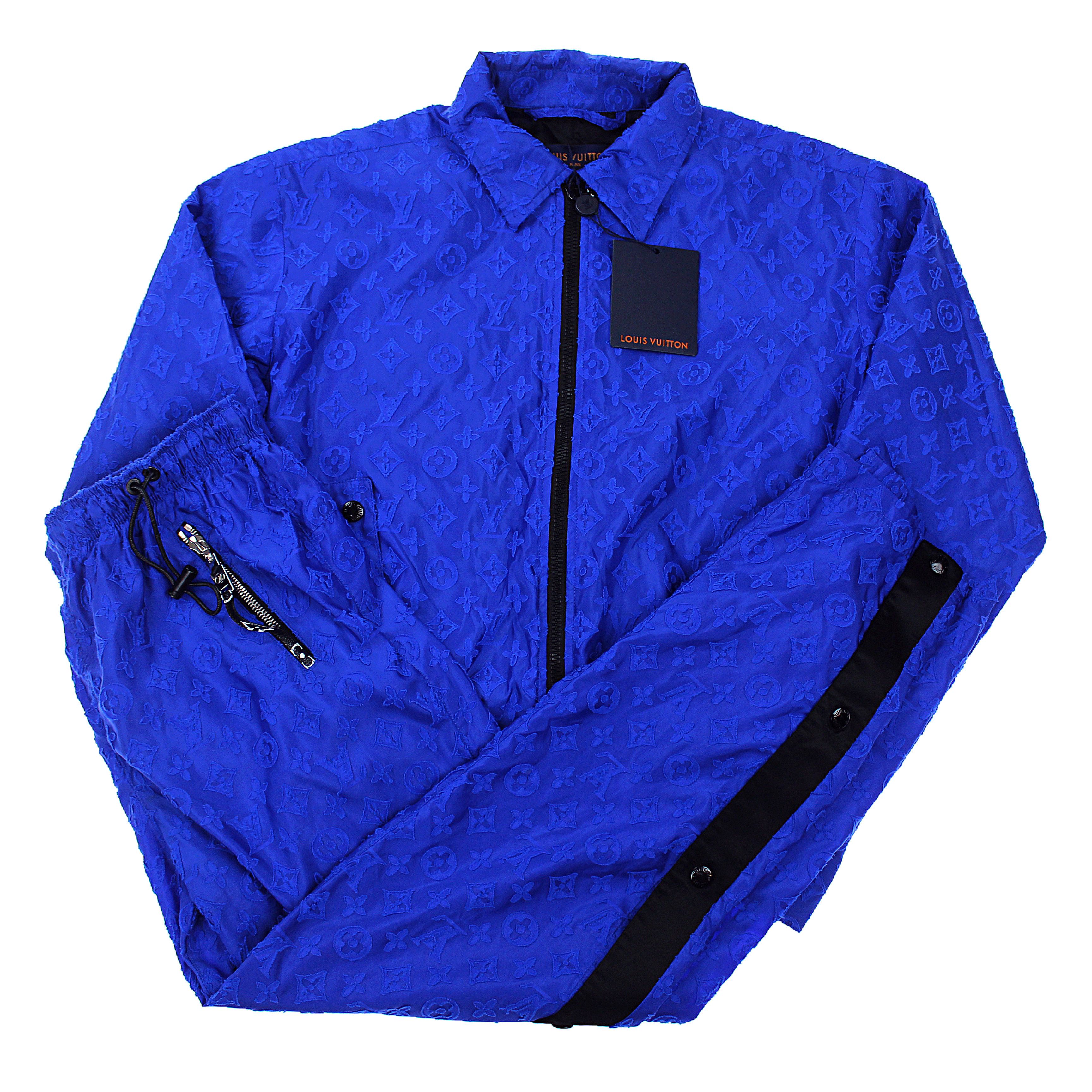image of Louis Vuitton Monogram Technical Fill Coupe in Blue, Women's (Size Small)