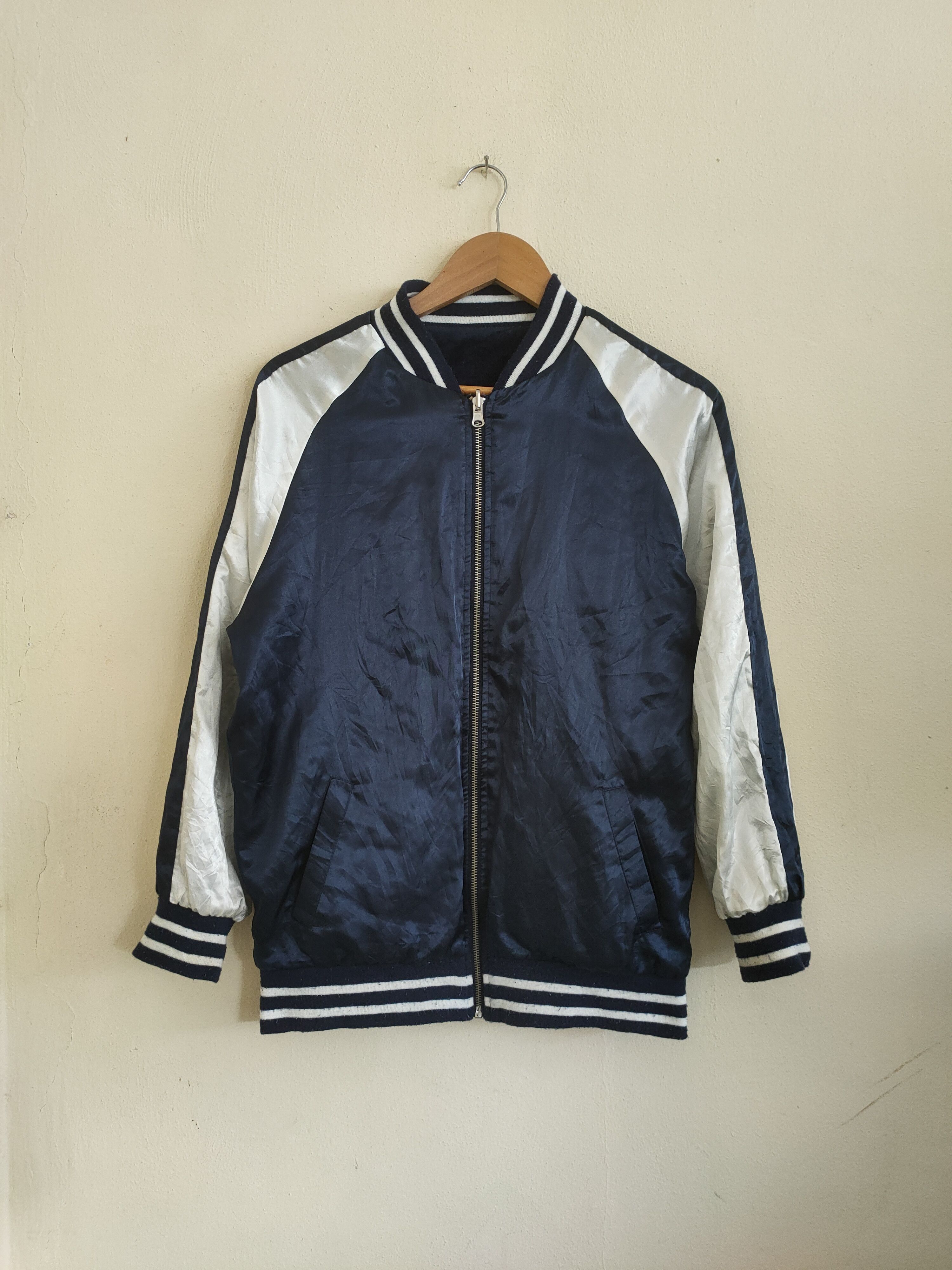 Vintage Rare🔥 Vintage Rivisible Sukajan Souvenir Jacket Size US M / EU 48-50 / 2 - 7 Thumbnail