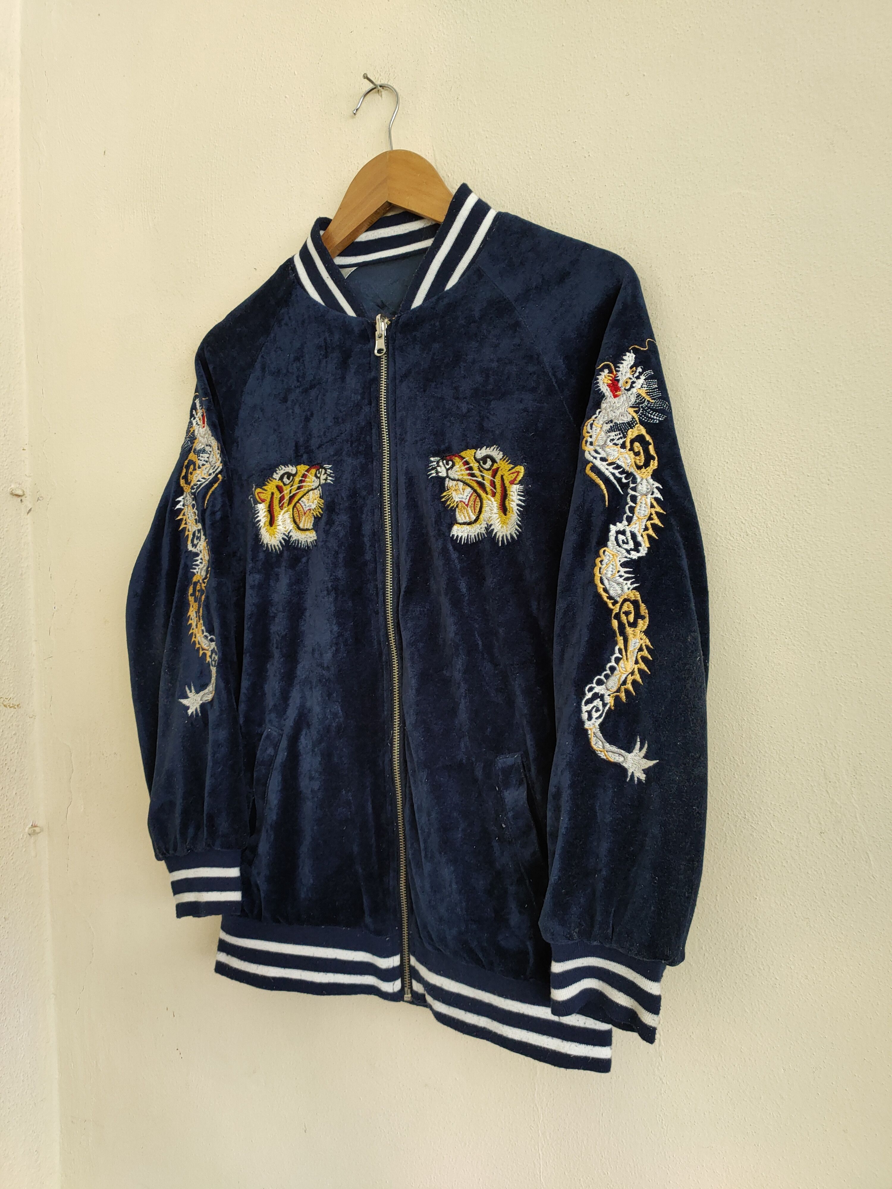 Vintage Rare🔥 Vintage Rivisible Sukajan Souvenir Jacket Size US M / EU 48-50 / 2 - 3 Thumbnail