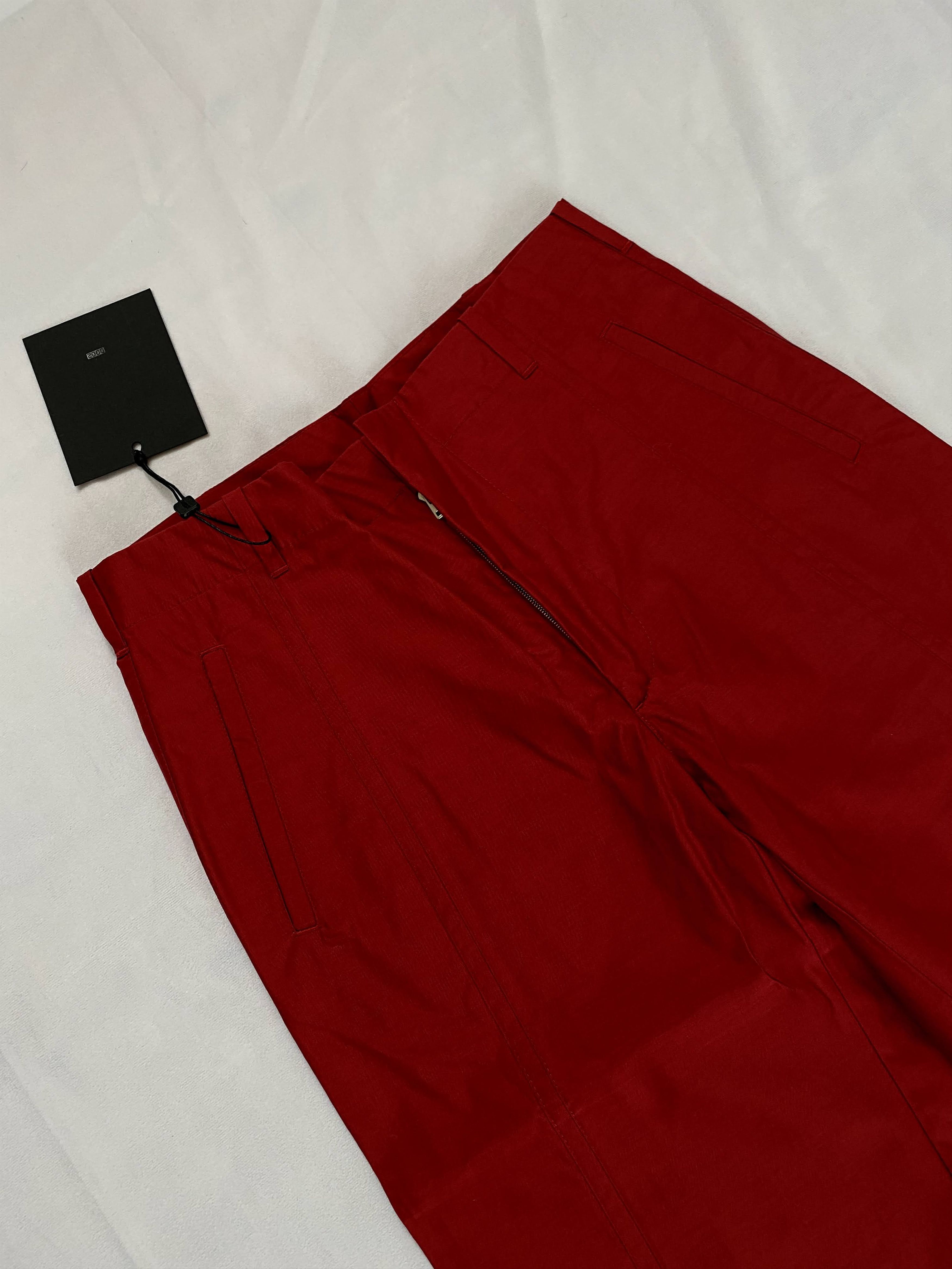 Kiko Kostadinov ⚡️QUICK SALE⚡️SS18 Mackintosh by Kiko Red Utility Trousers Size US 29 - 3 Thumbnail