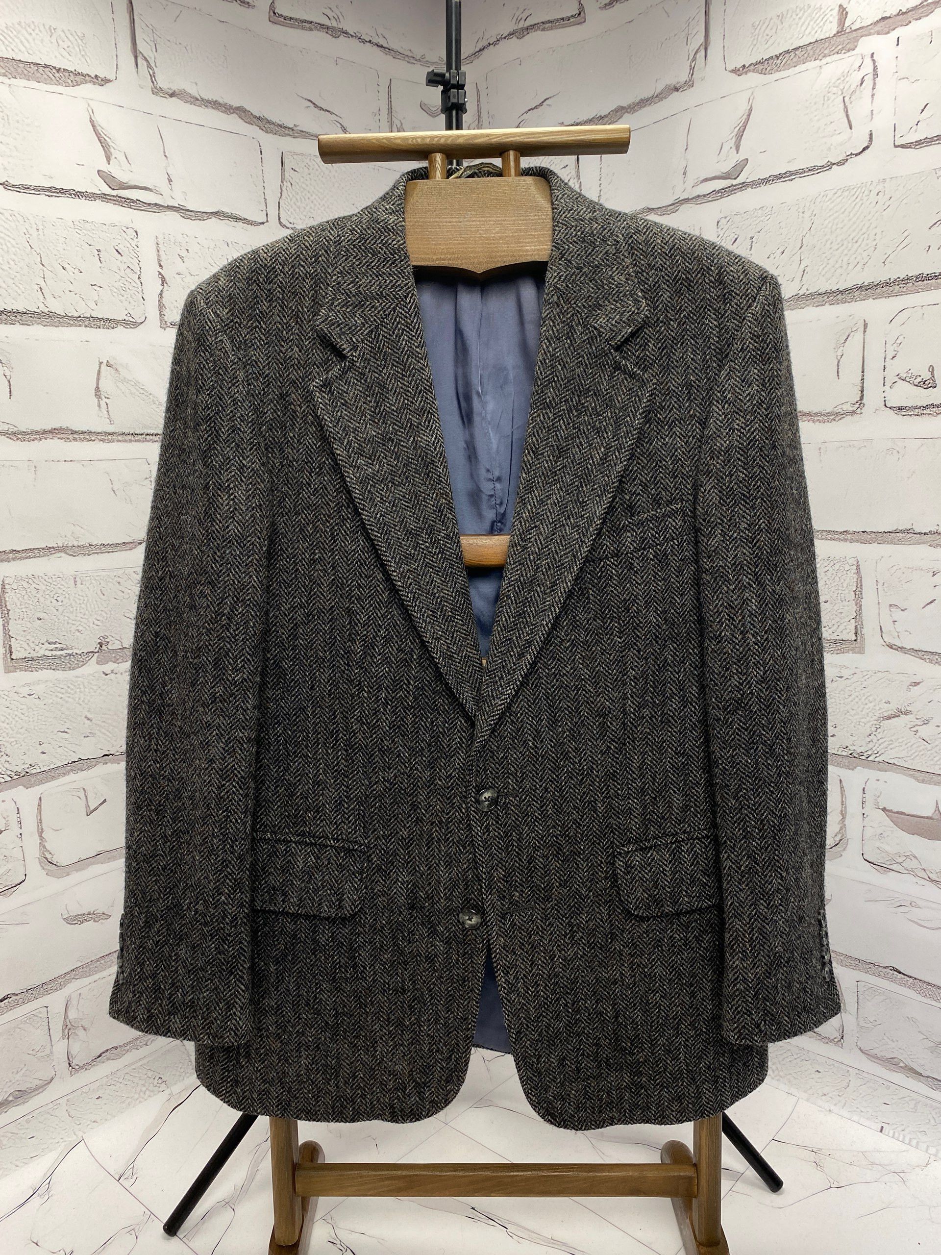 Lands end tweed outlet jacket