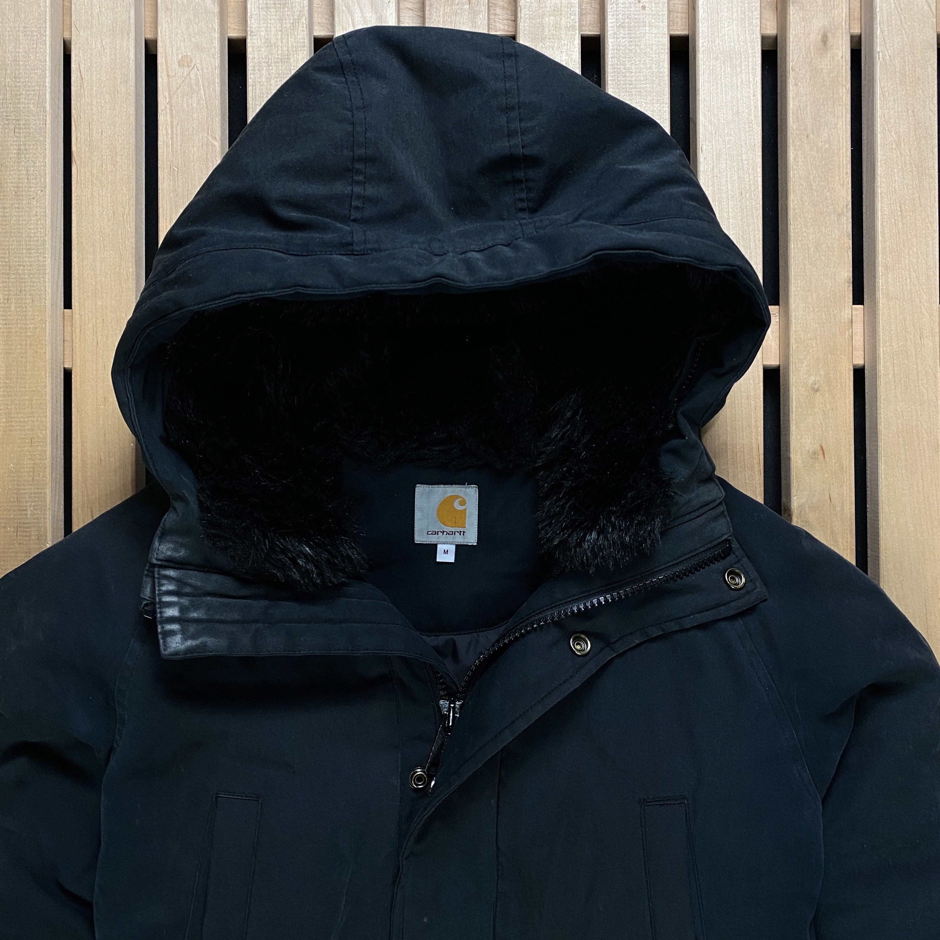 Carhartt × Carhartt Wip × Vintage Mens Parka Jacket Carhartt Vintage Size M Size US M / EU 48-50 / 2 - 2 Thumbnail