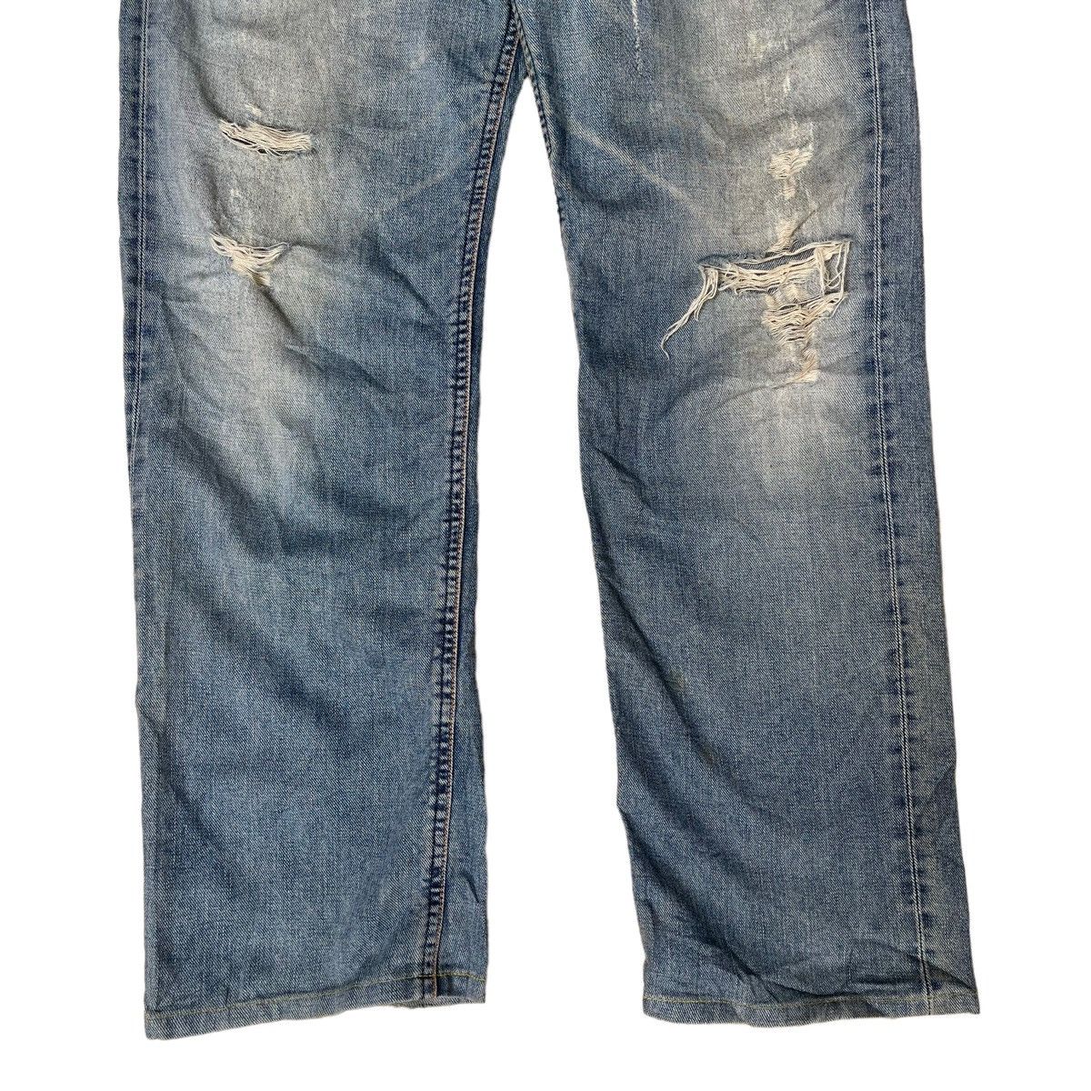 Lee VINTAGE LEE RIDER SANFORIZED HALF-SELVEDGE DISTRESSED DENIM Size US 30 / EU 46 - 6 Thumbnail