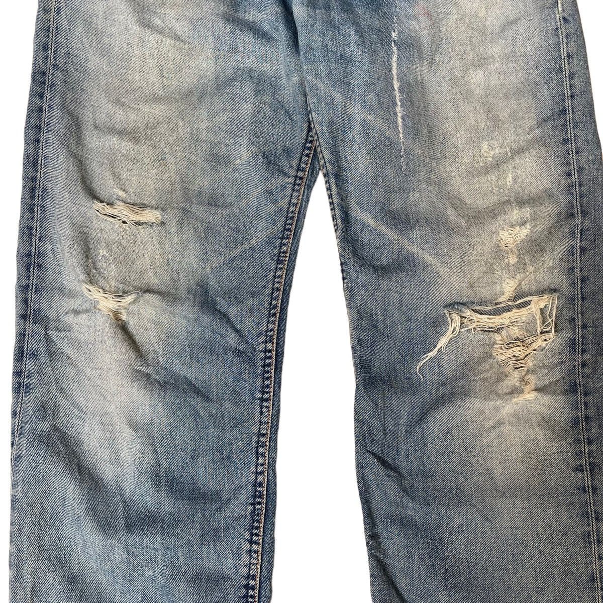 Lee VINTAGE LEE RIDER SANFORIZED HALF-SELVEDGE DISTRESSED DENIM Size US 30 / EU 46 - 7 Thumbnail