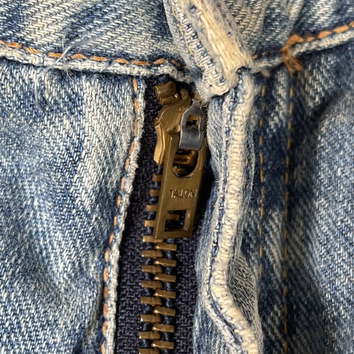 Lee VINTAGE LEE RIDER SANFORIZED HALF-SELVEDGE DISTRESSED DENIM Size US 30 / EU 46 - 5 Thumbnail