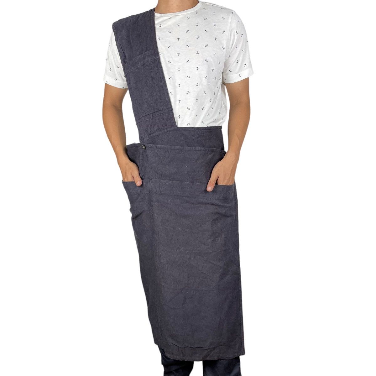 Issey Miyake ⚡️PLANTATION ISSEY MIYAKE SINGLE ROPE APRON DRESS Size US 30 / EU 46 - 2 Thumbnail
