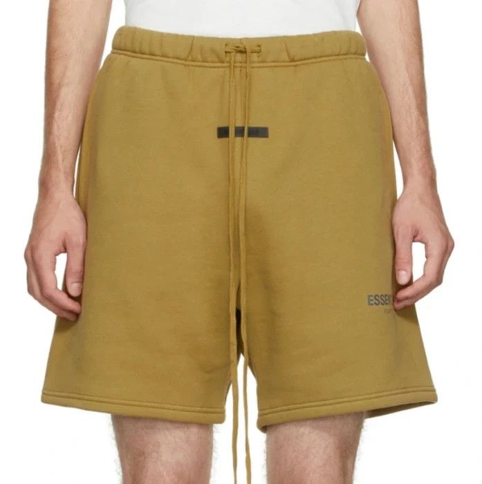 Fear of God Fear of God Essentials Sweat Shorts Amber Large Size US 35 - 1 Thumbnail
