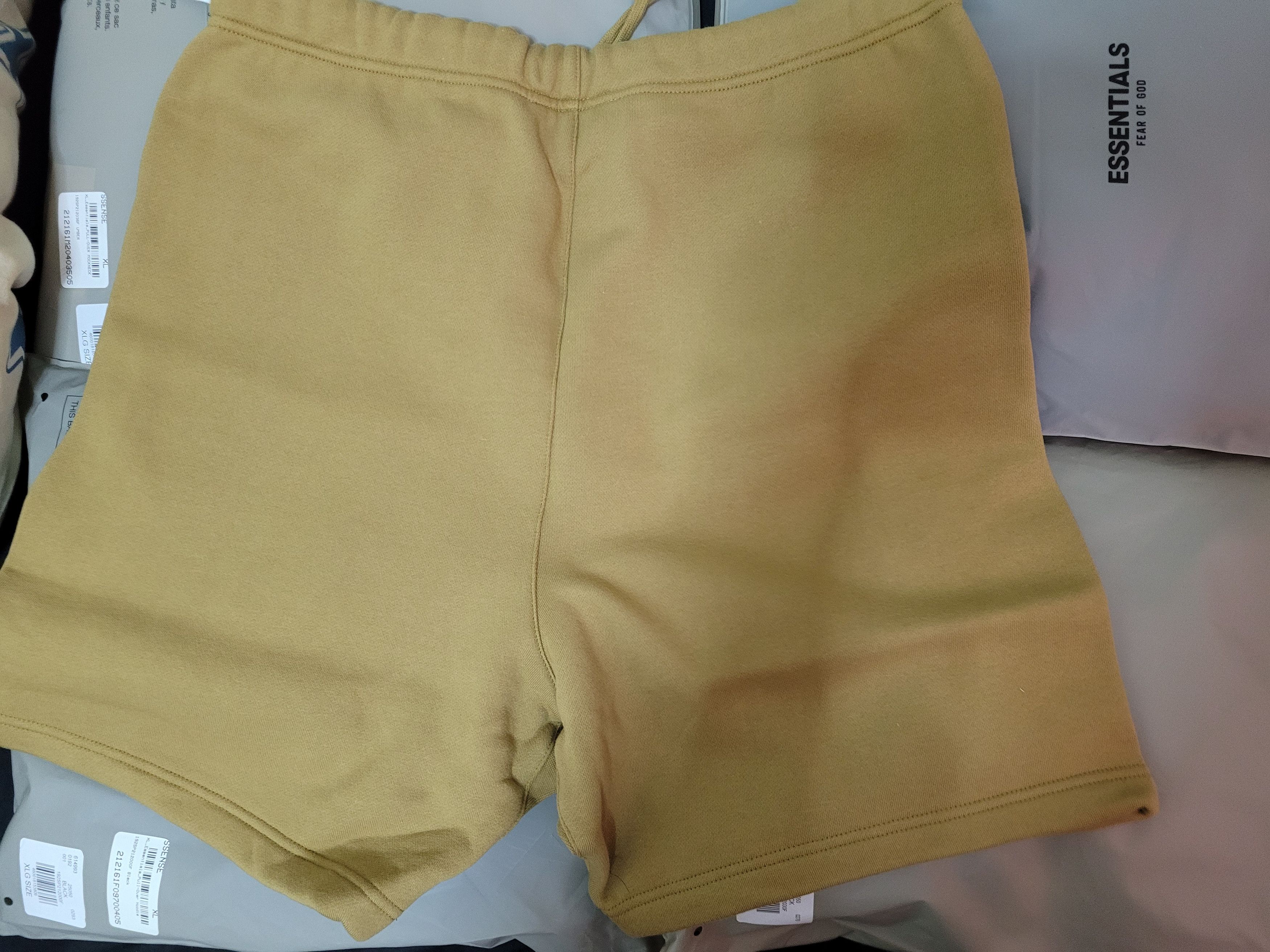 Fear of God Fear of God Essentials Sweat Shorts Amber Large Size US 35 - 4 Thumbnail