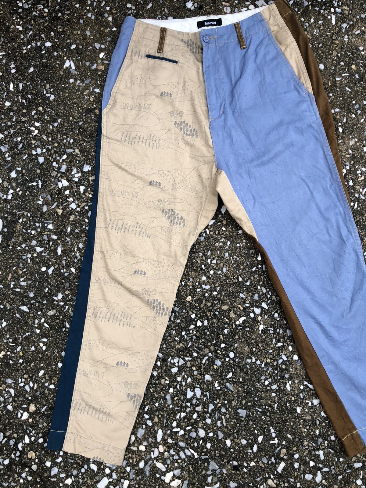 Issey Miyake × Ne-Net × Seditionaries NE-NET RARE DESIGN EVER. LIKE NEW. ISSEY MIYAKI Size US 29 - 3 Thumbnail
