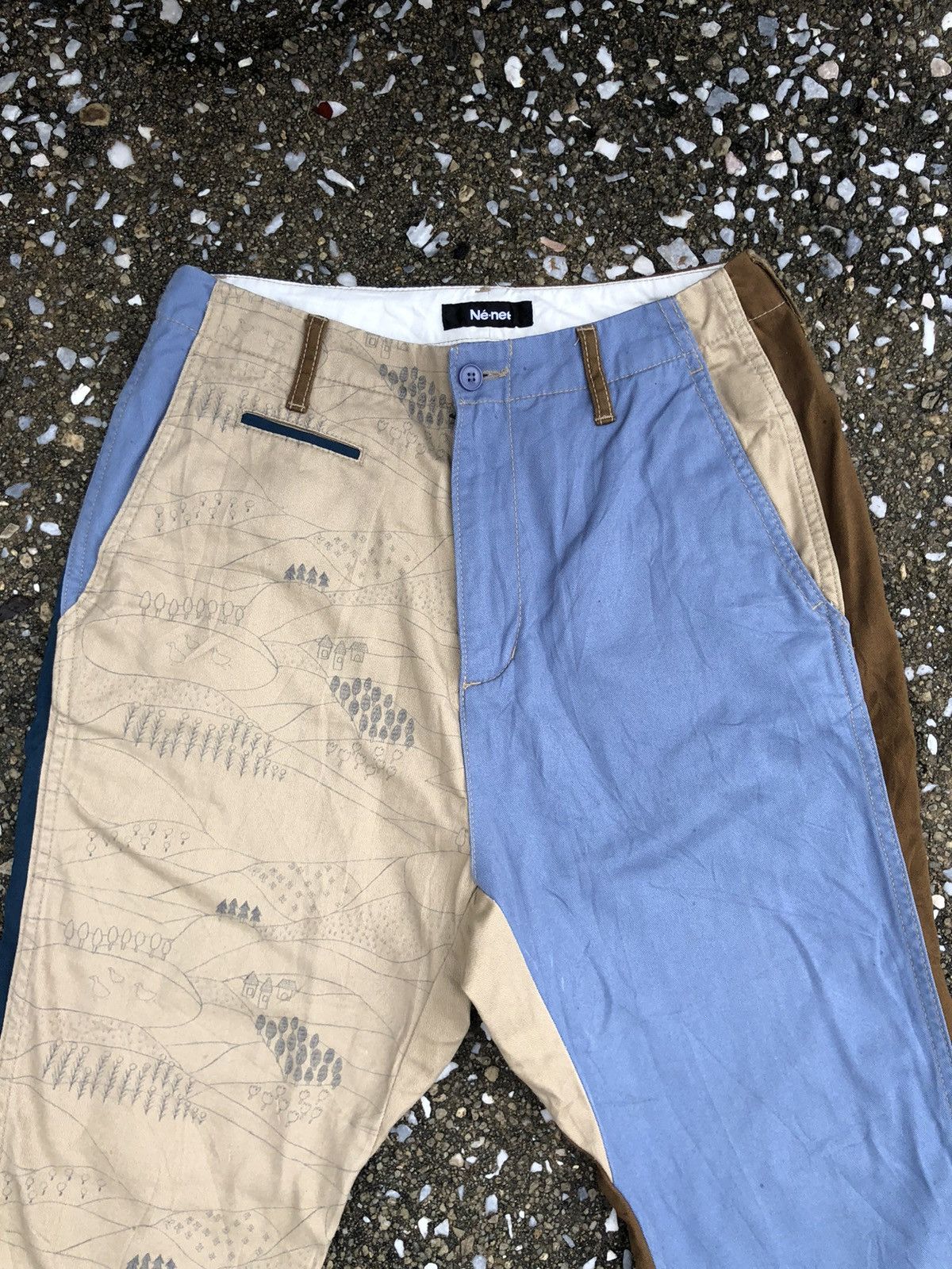 Issey Miyake × Ne-Net × Seditionaries NE-NET RARE DESIGN EVER. LIKE NEW. ISSEY MIYAKI Size US 29 - 5 Thumbnail