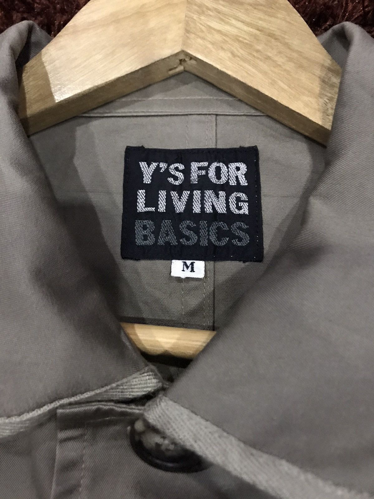 Japanese Brand × Y's × Yohji Yamamoto Yohji Yamamoto Y’s For Living Basics Button Ups Jacket Size US L / EU 52-54 / 3 - 3 Thumbnail