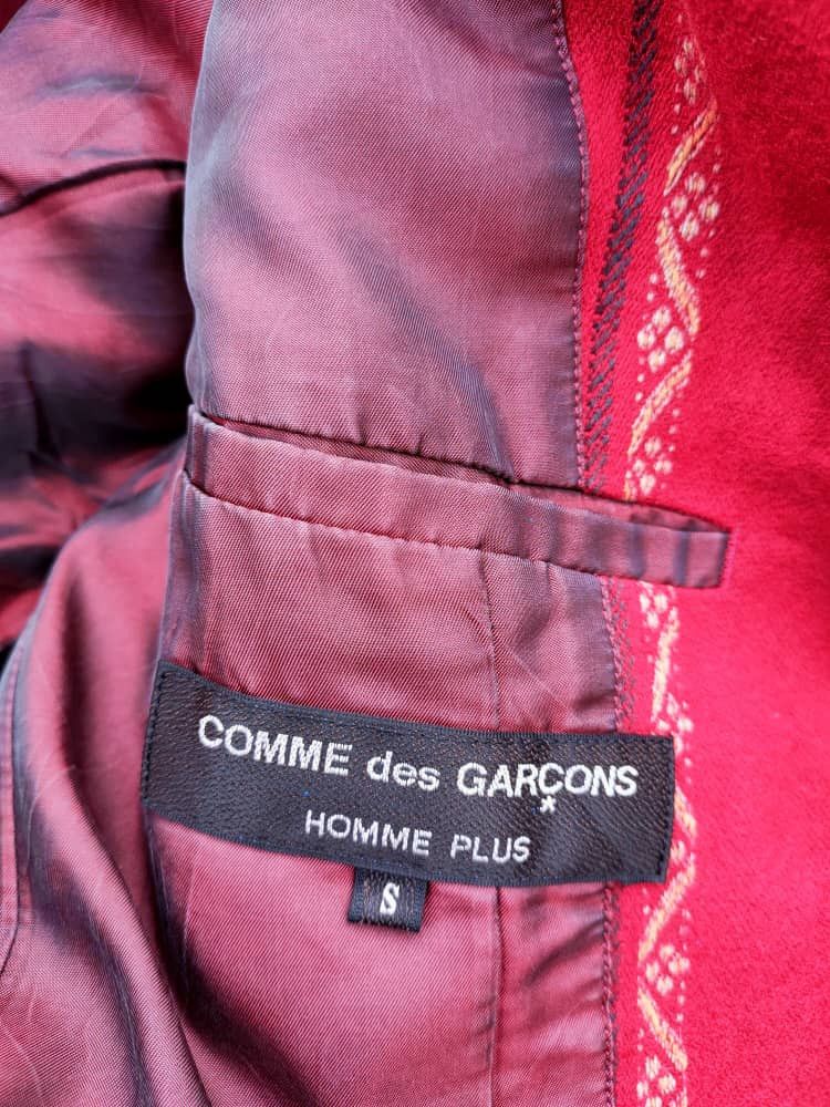 Comme des Garcons Comme Des Garcons Red Wool Jacket Size US S / EU 44-46 / 1 - 17 Thumbnail