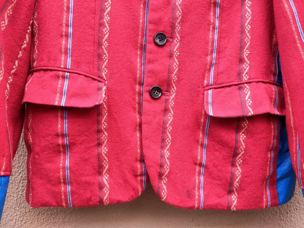 Comme des Garcons Comme Des Garcons Red Wool Jacket Size US S / EU 44-46 / 1 - 13 Thumbnail