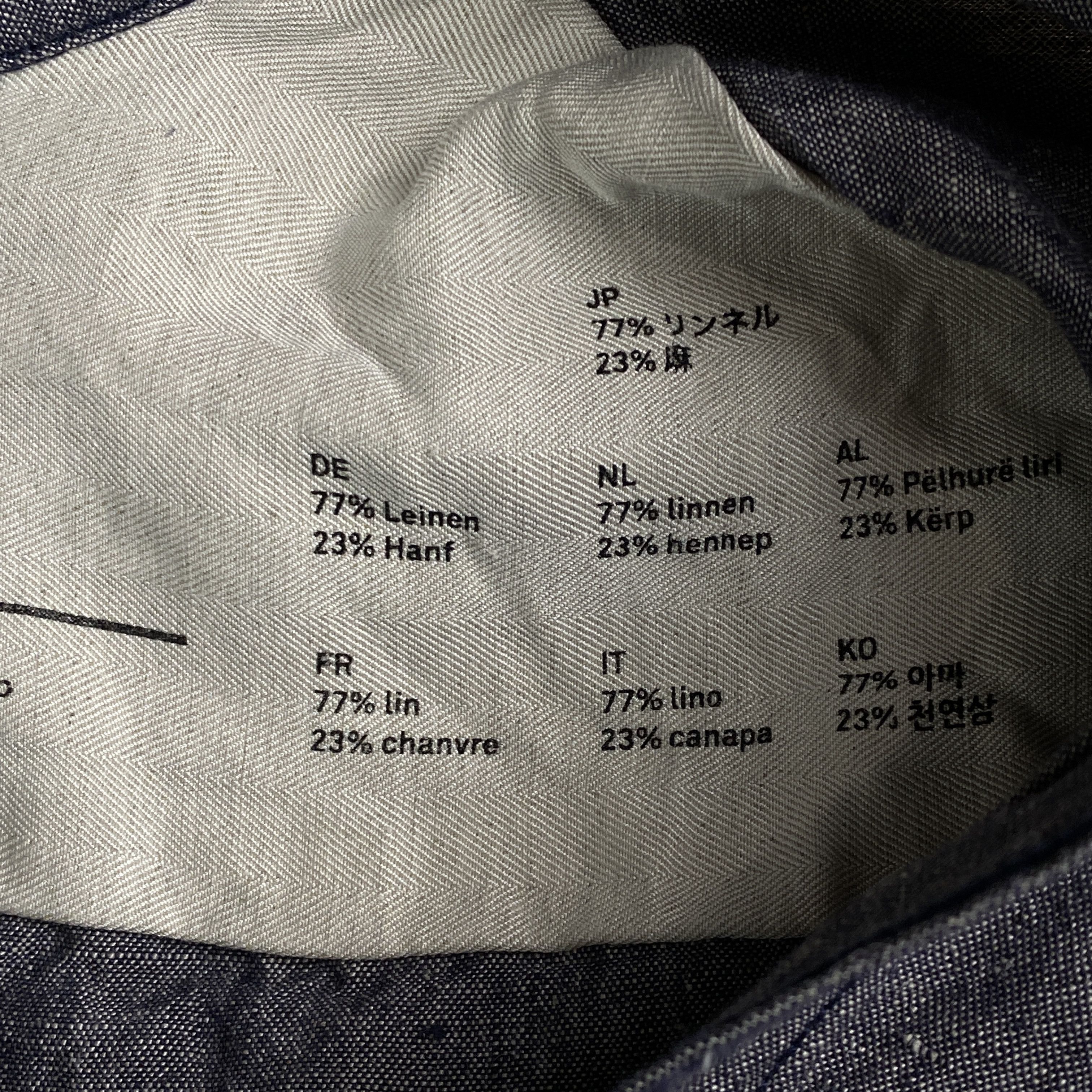 Freitag Mens True Hemp Shirt Long Sleeve Fteitag Size L Size US L / EU 52-54 / 3 - 7 Thumbnail