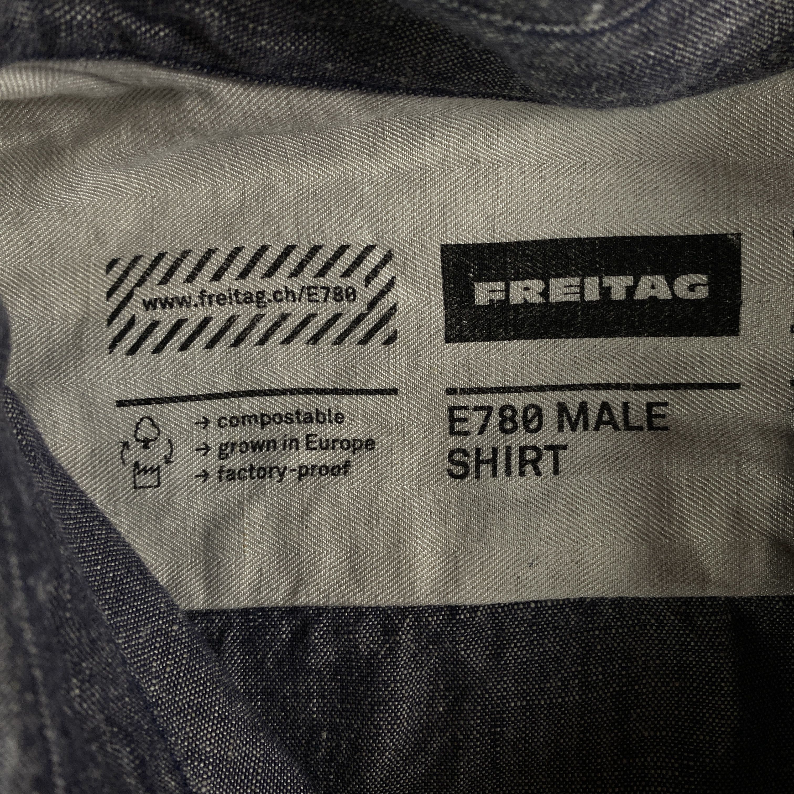 Freitag Mens True Hemp Shirt Long Sleeve Fteitag Size L Size US L / EU 52-54 / 3 - 4 Thumbnail