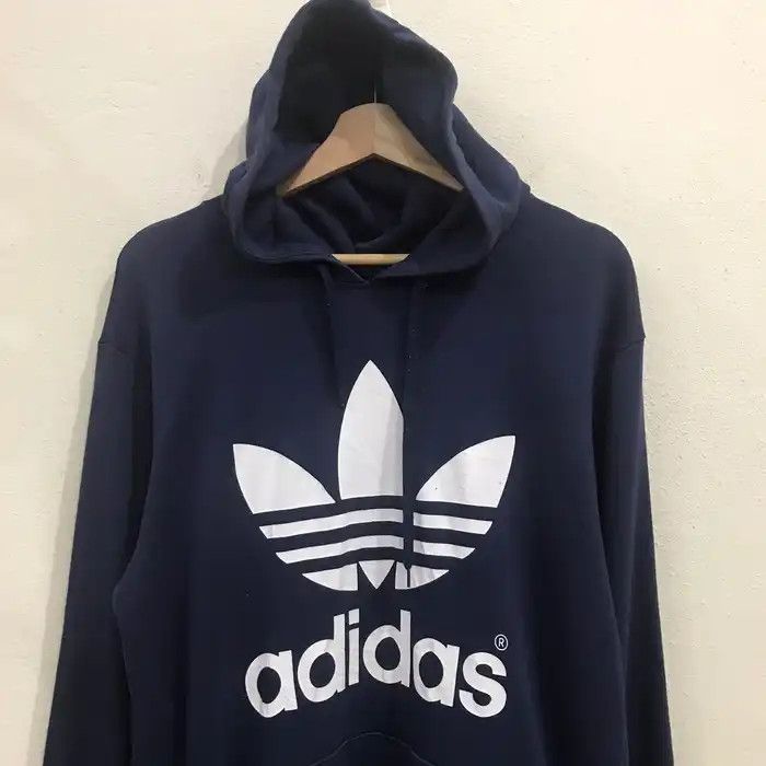 Adidas Adidas Big Logo Hoodies Size US M / EU 48-50 / 2 - 3 Thumbnail
