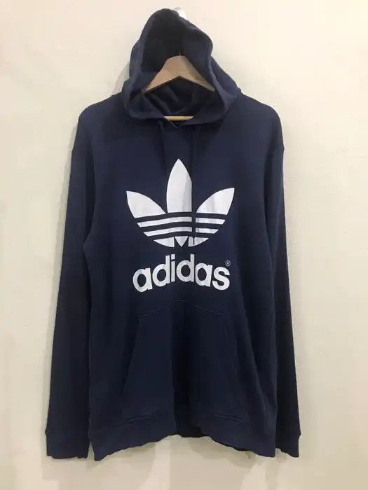 Adidas Adidas Big Logo Hoodies Size US M / EU 48-50 / 2 - 2 Thumbnail
