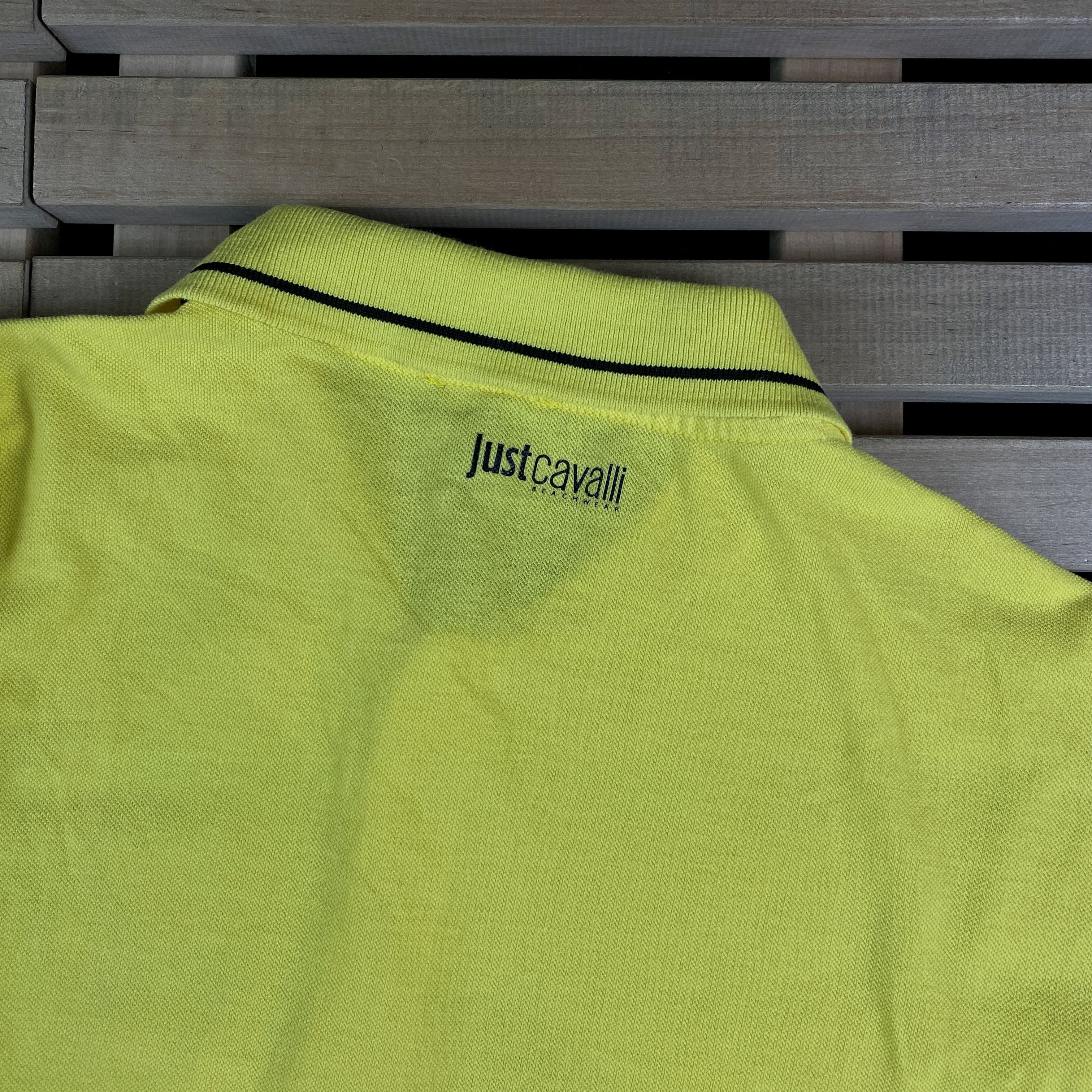 Just Cavalli × Roberto Cavalli Men’s Polo T-Shirt Just Cavalli Beachwear Size XL Size US XL / EU 56 / 4 - 4 Thumbnail