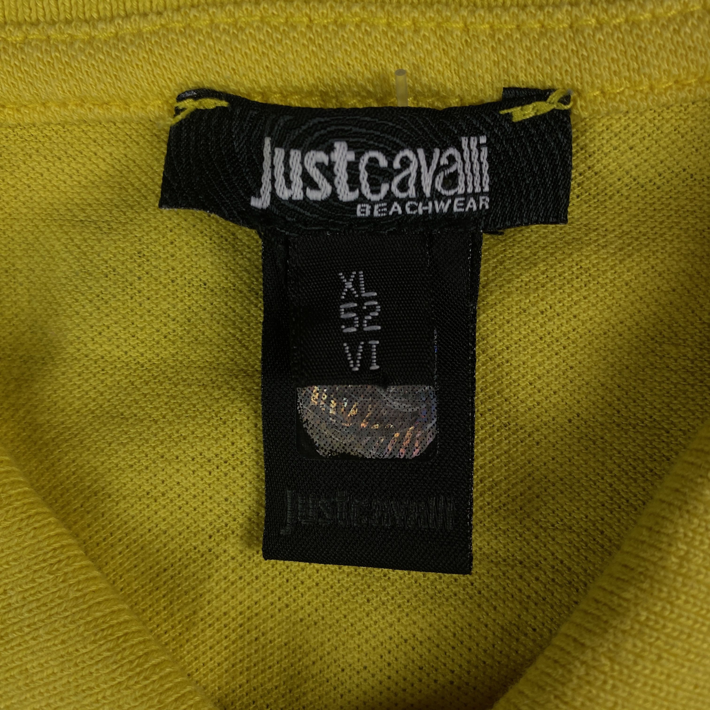 Just Cavalli × Roberto Cavalli Men’s Polo T-Shirt Just Cavalli Beachwear Size XL Size US XL / EU 56 / 4 - 6 Thumbnail