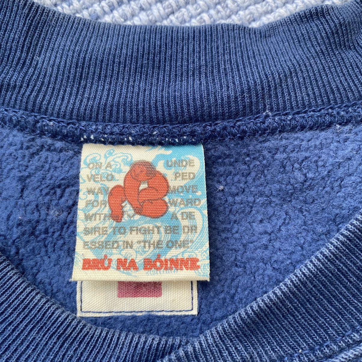 BRU NA BOINNE blue sweat shirt Size US L / EU 52-54 / 3 - 3 Thumbnail