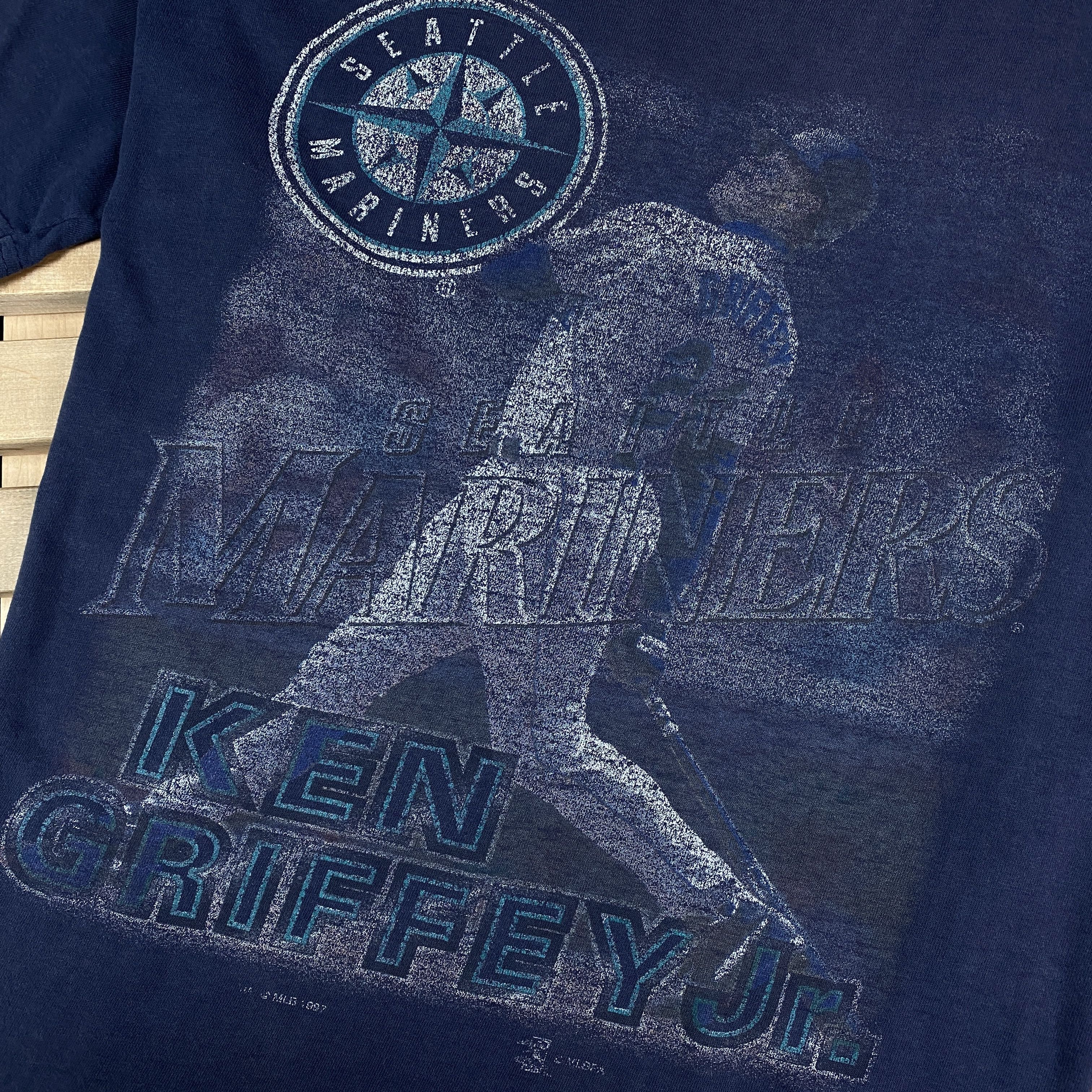 MLB × Vintage T-Shirt Ken Griffey Jr. Seattle Mariners Vintage MLB Size L Size US L / EU 52-54 / 3 - 5 Thumbnail