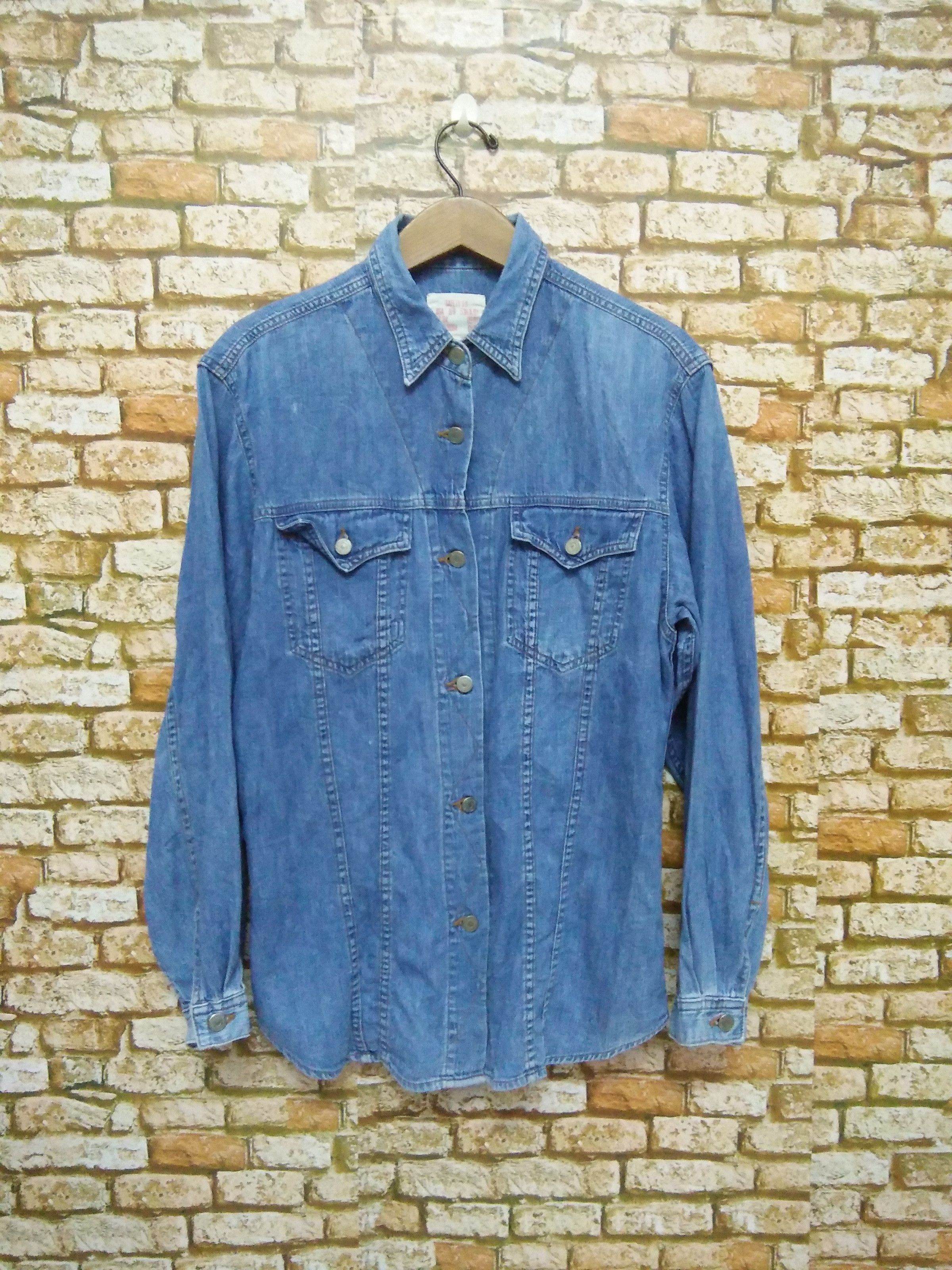 Japanese Brand × Johnbull JOHNBULL JAPAN denim shirt (A134) Size US M / EU 48-50 / 2 - 1 Thumbnail