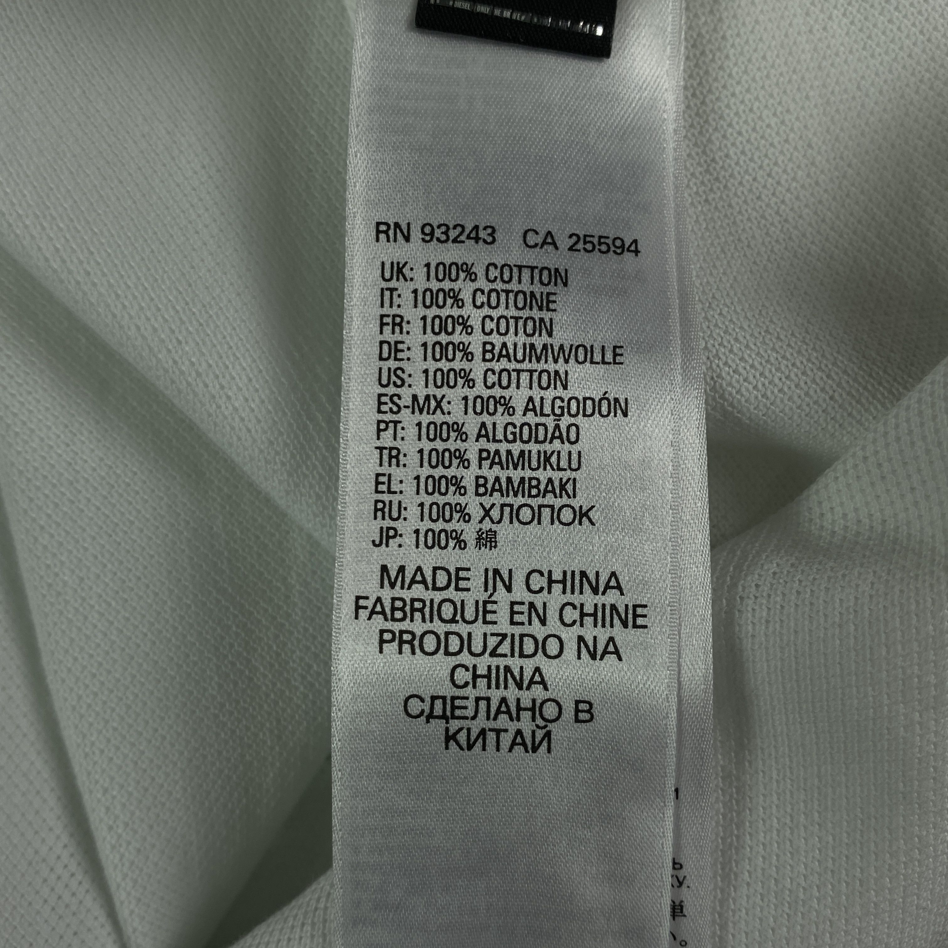 Diesel Men’s Polo T-Shirt Diesel Size XS Size US XS / EU 42 / 0 - 6 Thumbnail