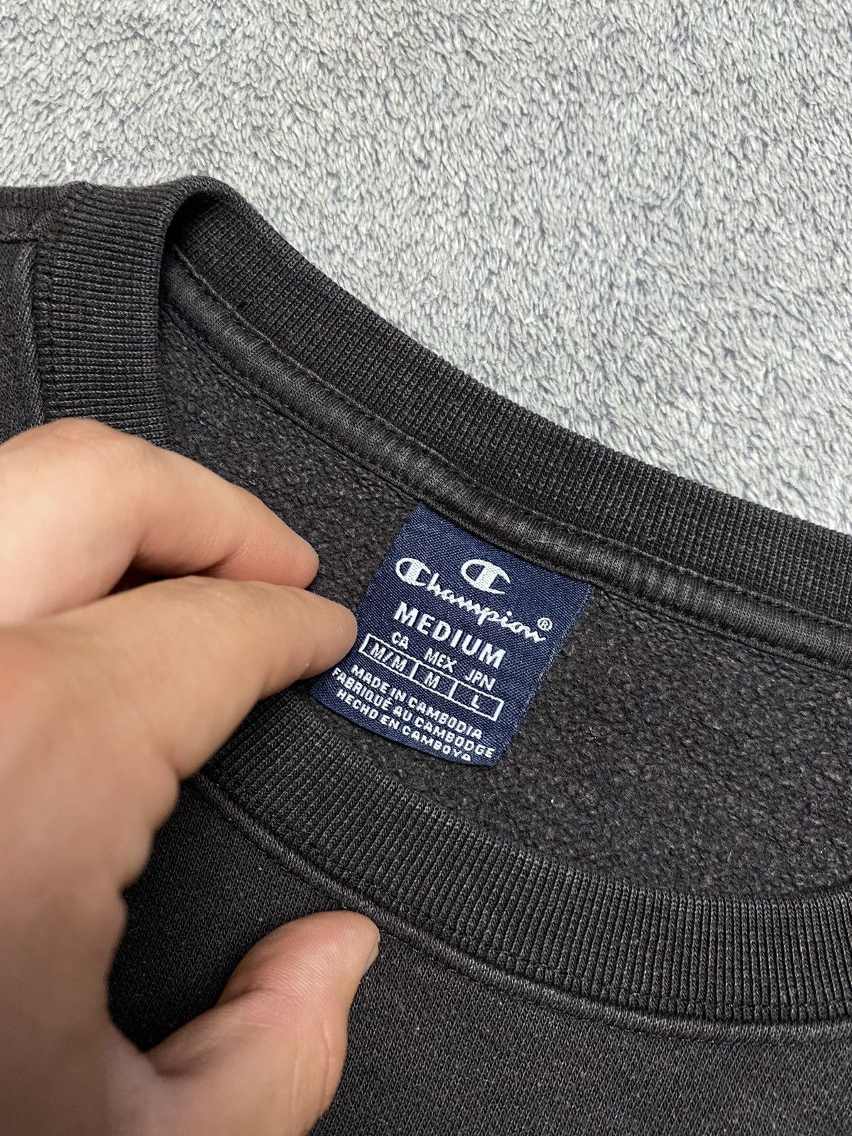 Champion × Vintage Vintage Y2K Champion sweatshirt Size US S / EU 44-46 / 1 - 4 Thumbnail