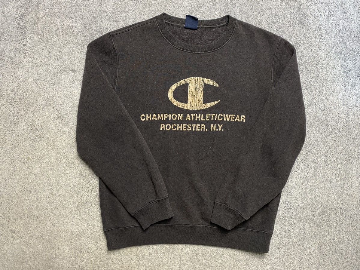 Champion × Vintage Vintage Y2K Champion sweatshirt Size US S / EU 44-46 / 1 - 1 Thumbnail