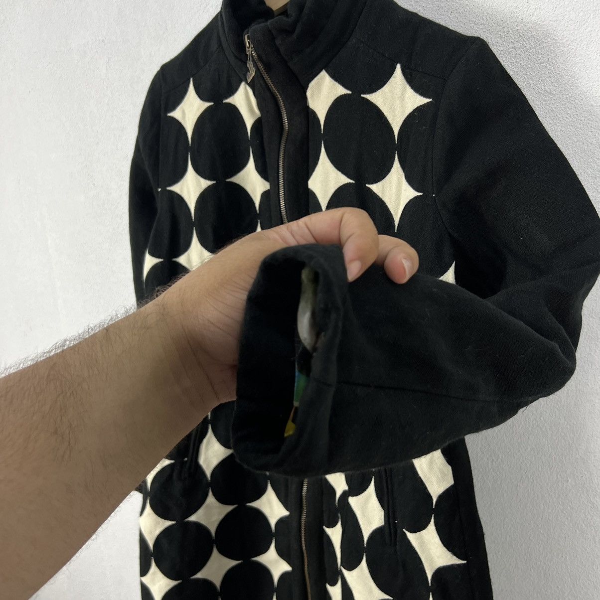 Japanese Brand VERY RRE LINING FULL PRINT LONG JACKET DESIGUAL JAPAN Size US S / EU 44-46 / 1 - 5 Thumbnail