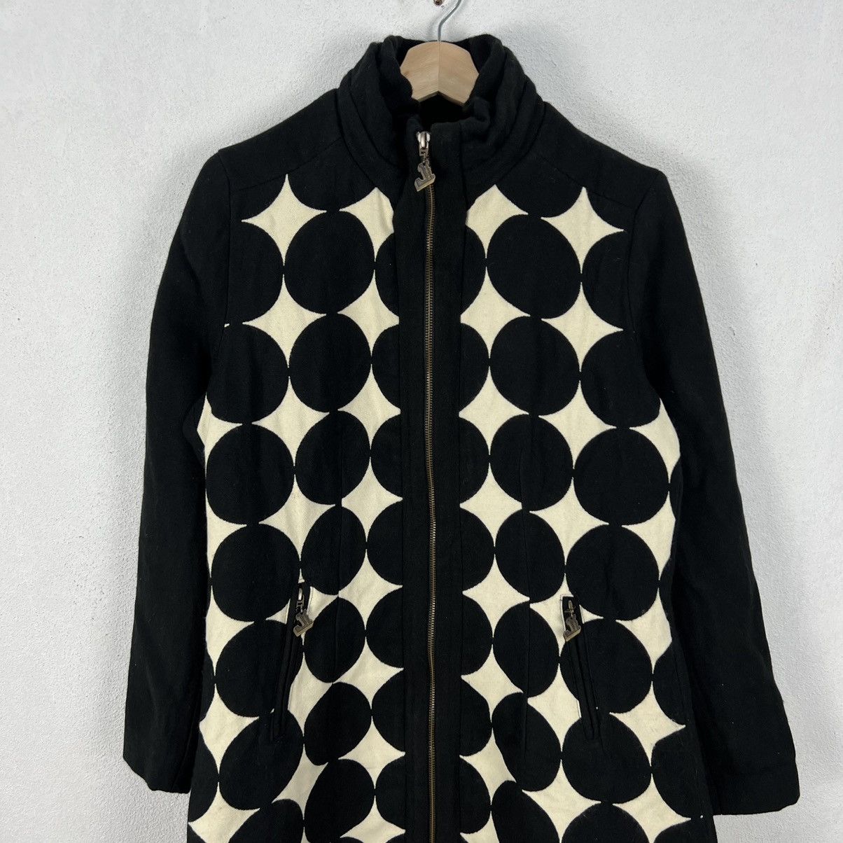 Japanese Brand VERY RRE LINING FULL PRINT LONG JACKET DESIGUAL JAPAN Size US S / EU 44-46 / 1 - 3 Thumbnail